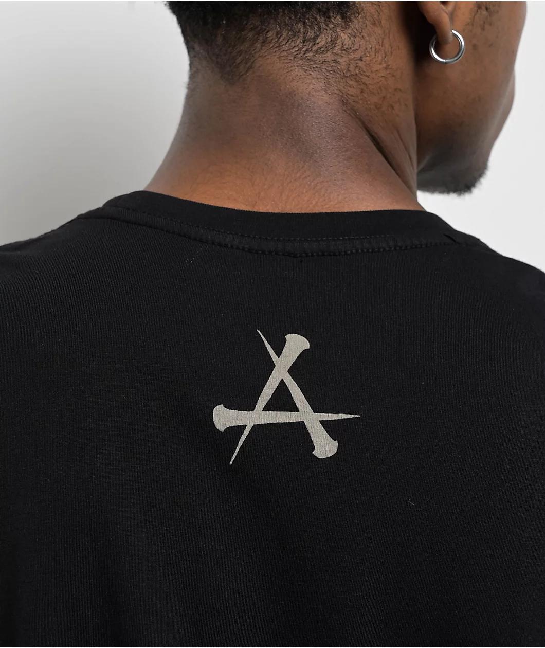 Afflicition Desperation Black T-Shirt Product Image