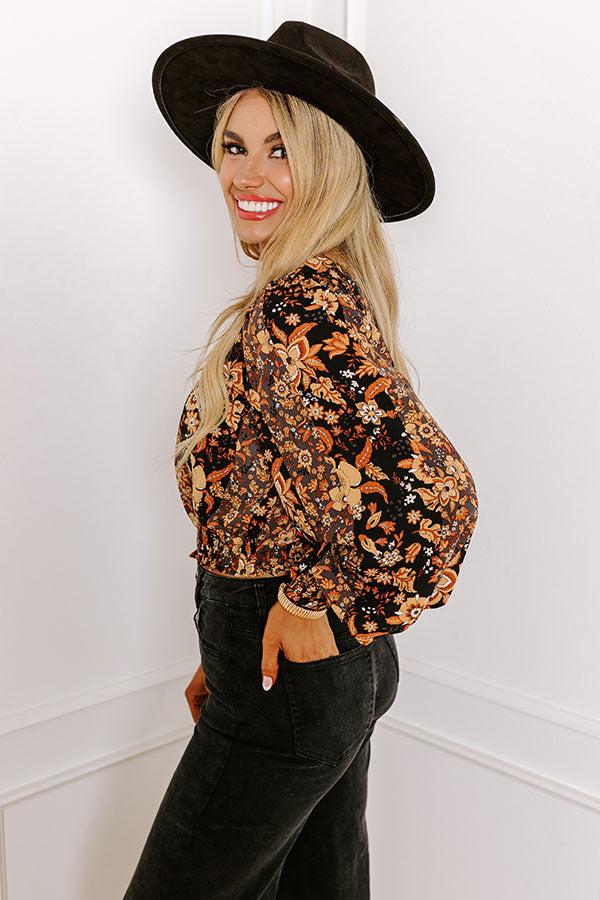 Manners Matter Floral Top Product Image