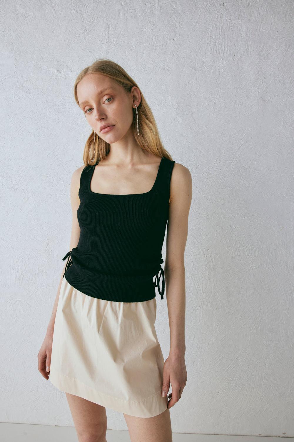 Elka Mini Skirt Cream Product Image