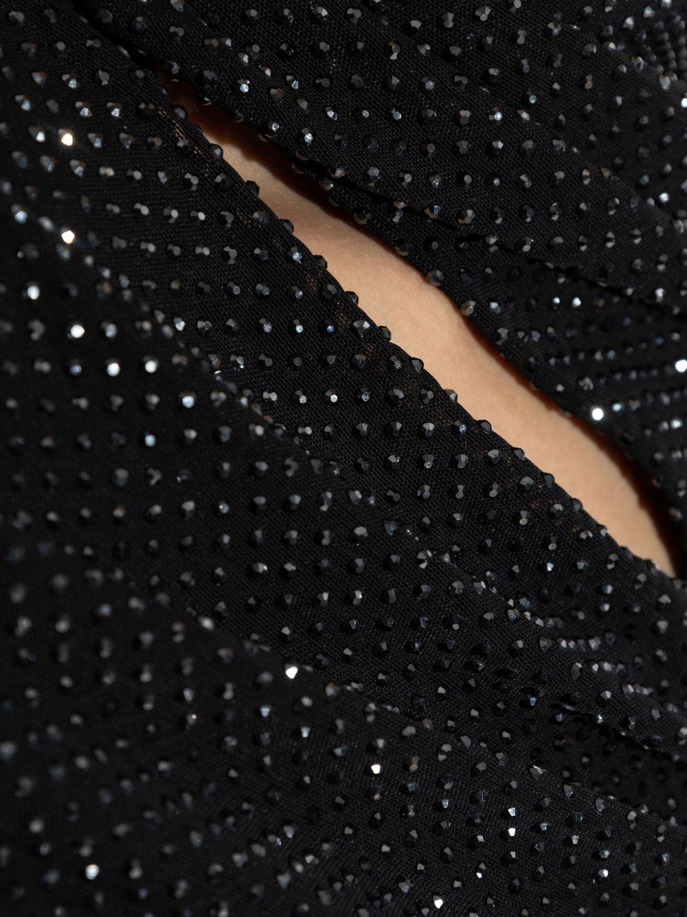 sequinned wrap-around top  Product Image