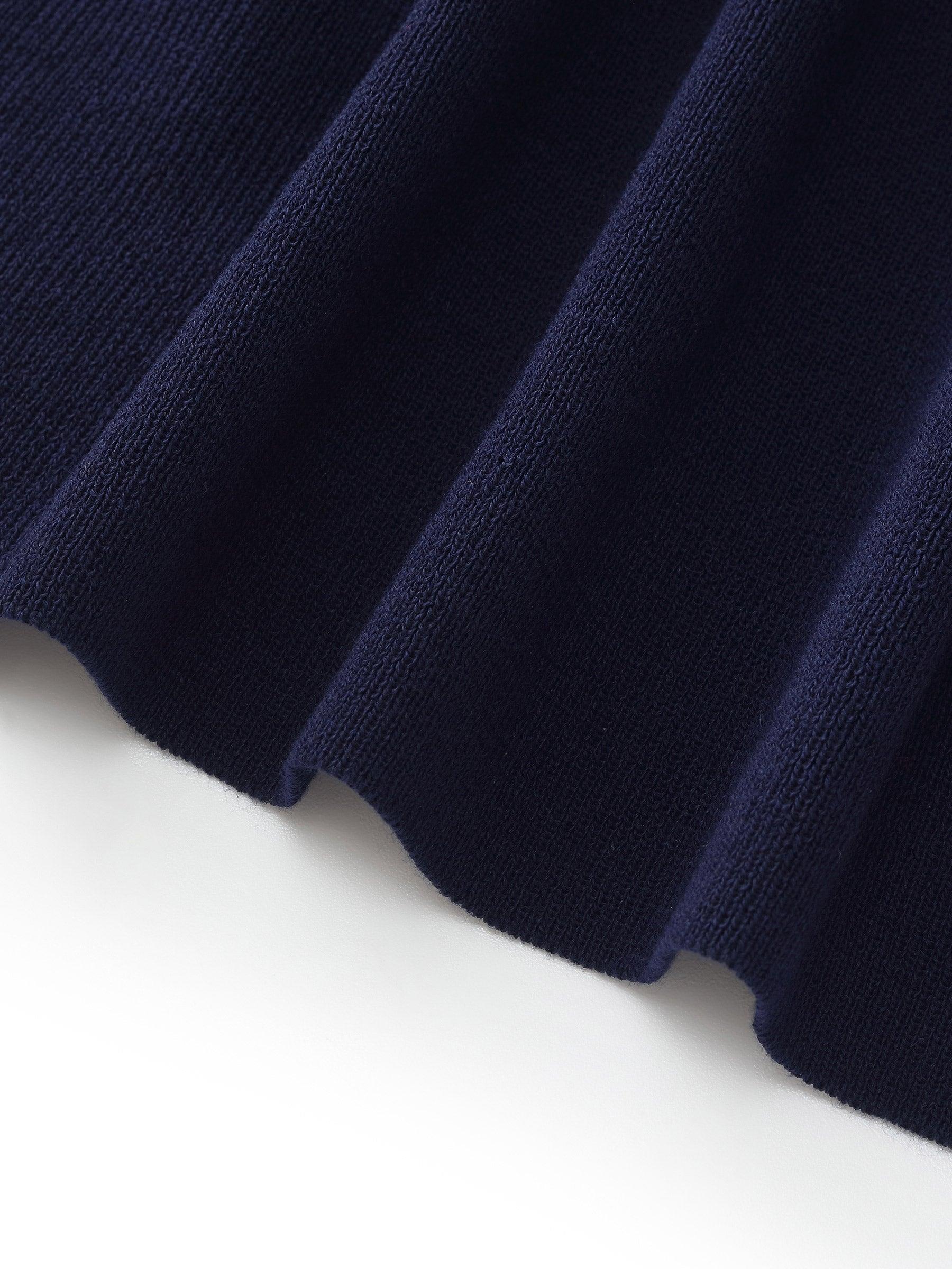 Lyocell Blend Contrast Trim Women Cardigan Product Image