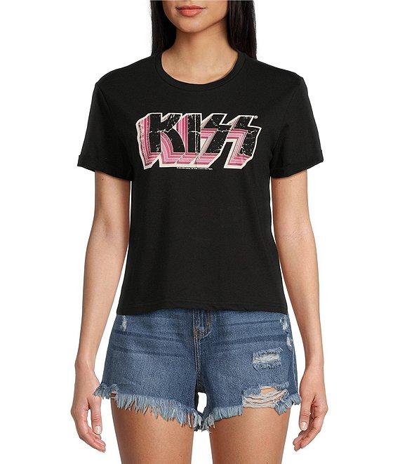 GB Roll Cuff KISS Graphic Band T-Shirt Product Image