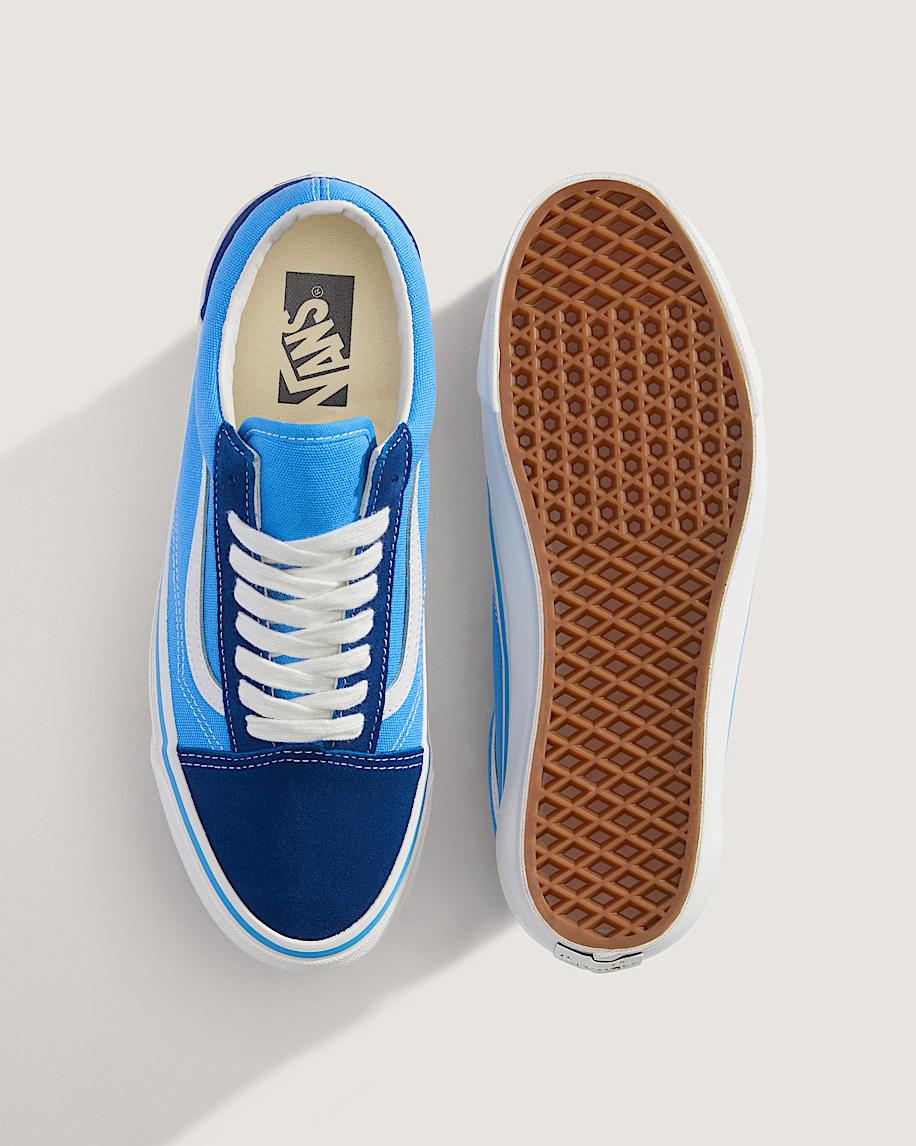 Premium Old Skool Shoe in Blue| Vans US Product Image