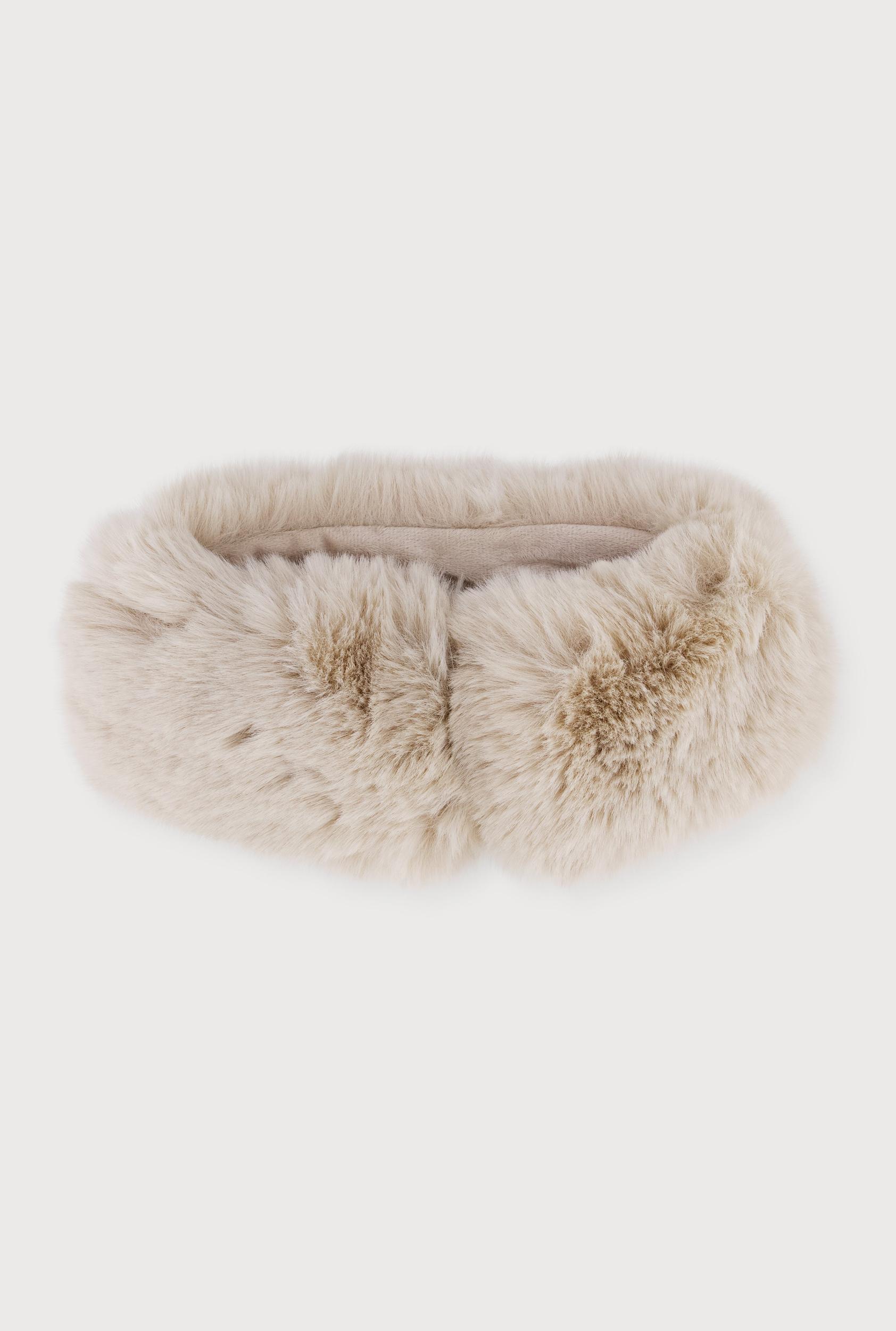Faux Fur Headband Female Product Image