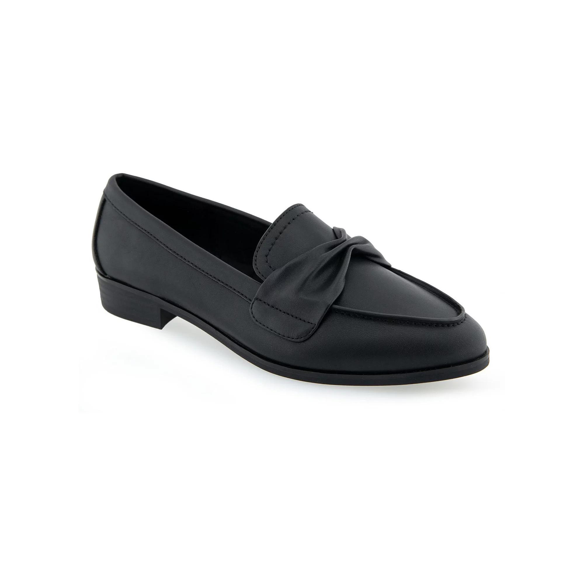 Aerosoles Ellis Women's Loafers, Size: 5 Medium, Black Pu Product Image