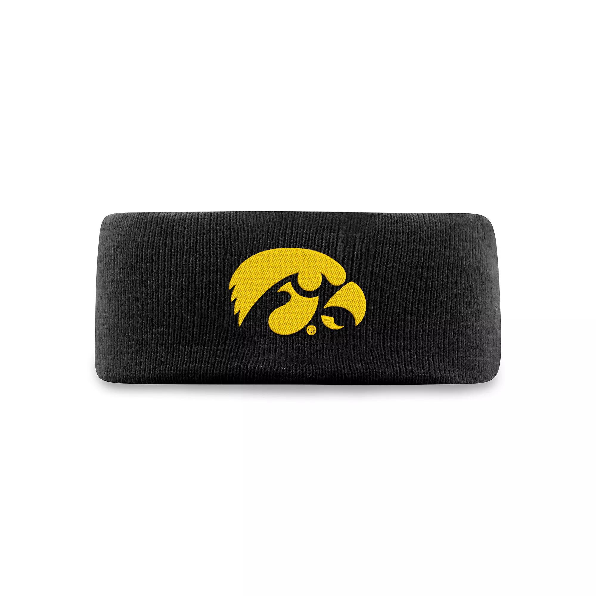 Men's Top of the World Black Iowa Hawkeyes Knit Headband Product Image