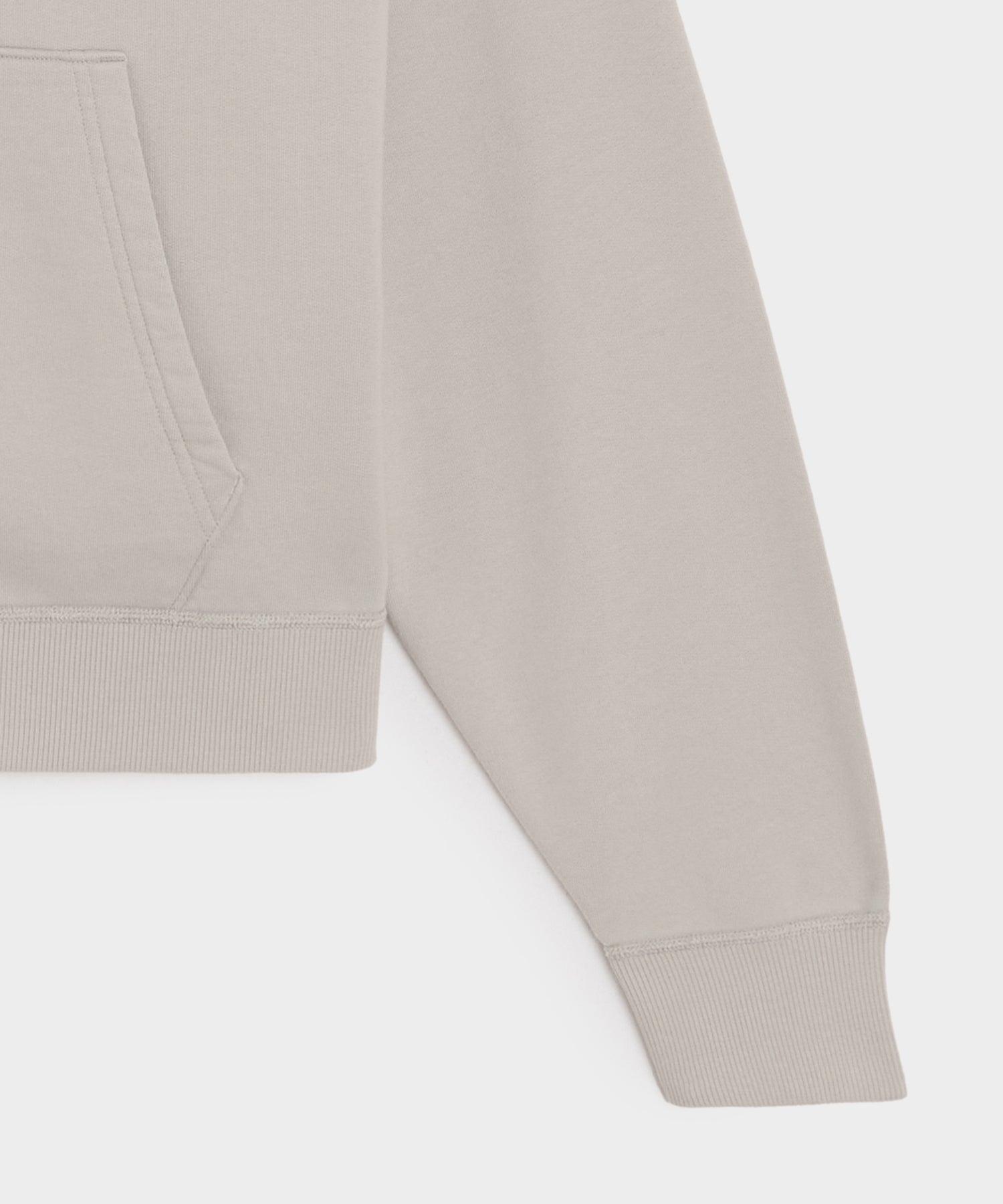 Relaxed Portuguese Terry Full-Zip Hoodie Product Image