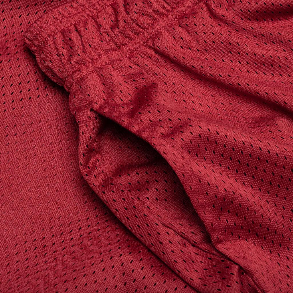 West Mesh Shorts - Red Male Product Image