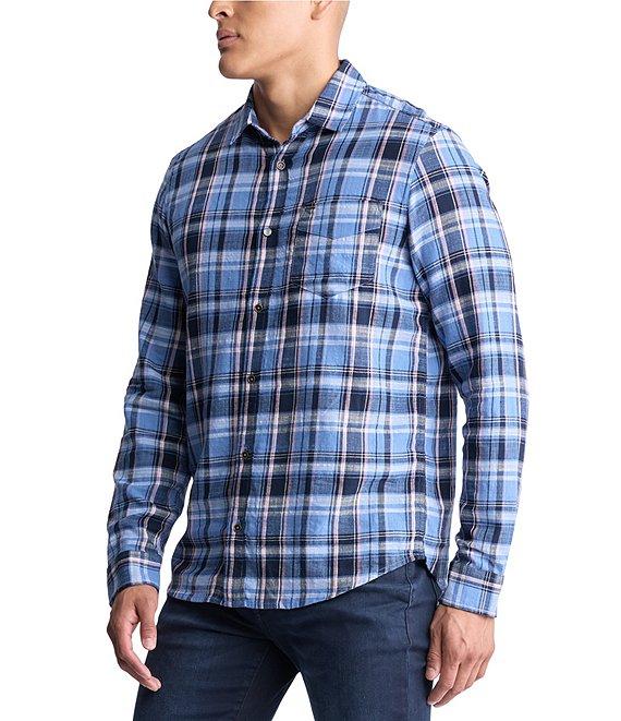 Buffalo David Bitton Long Sleeve Saroz Plaid Woven Shirt Product Image