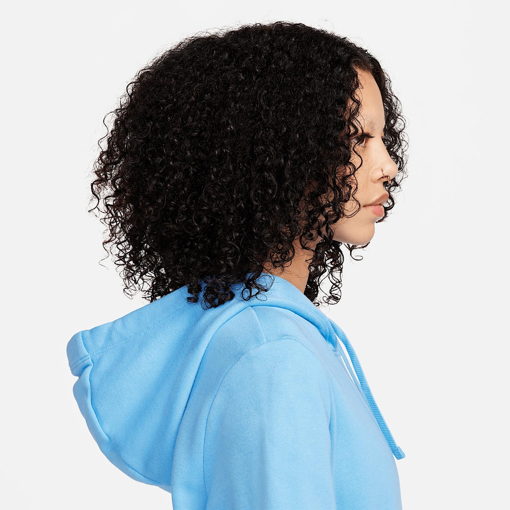 Womens Nike Sportswear Club Fleece Pullover Hoodie | DQ5793-010 Product Image