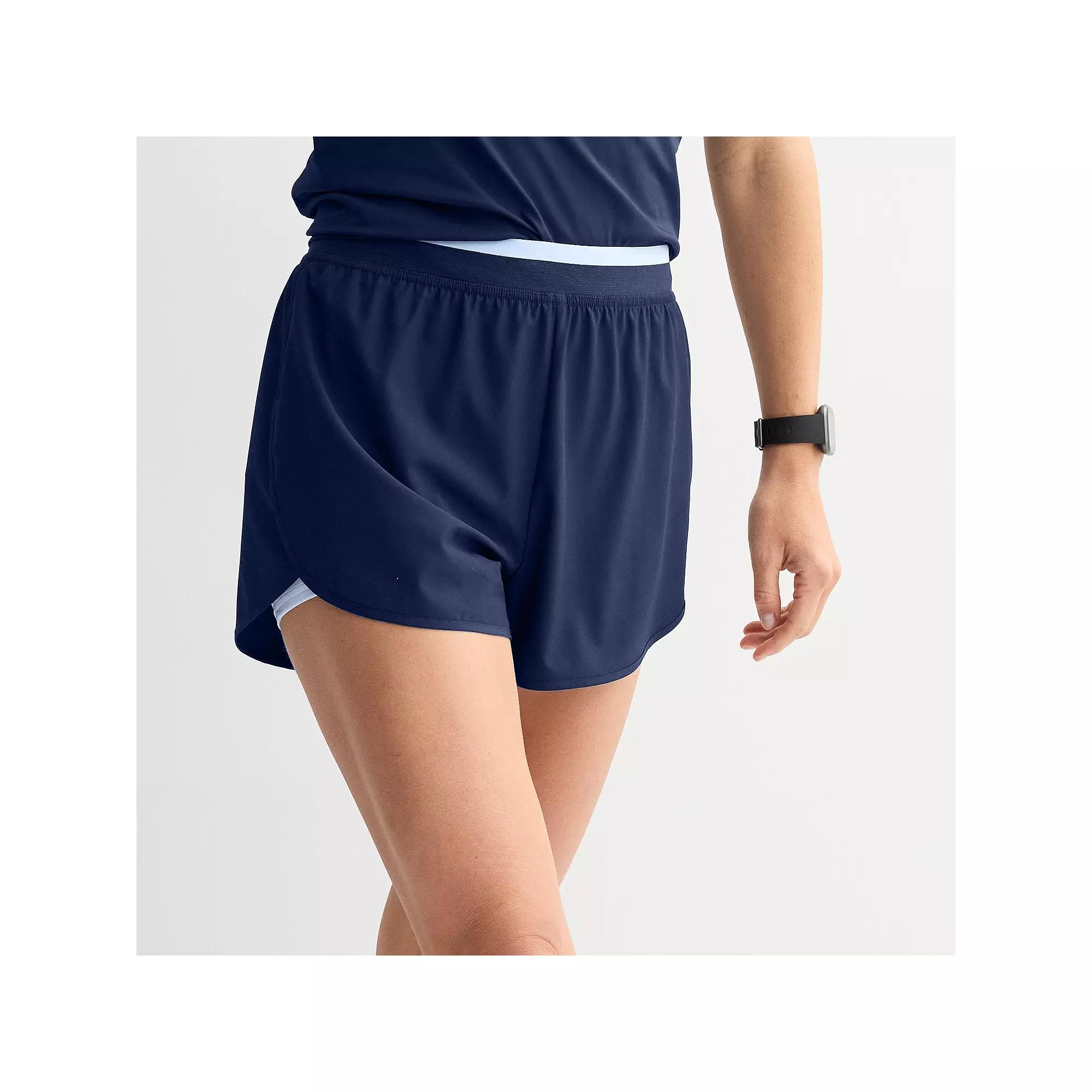 Women's Tek Gear® Layered High Rise 3-in. Shorts,  Product Image