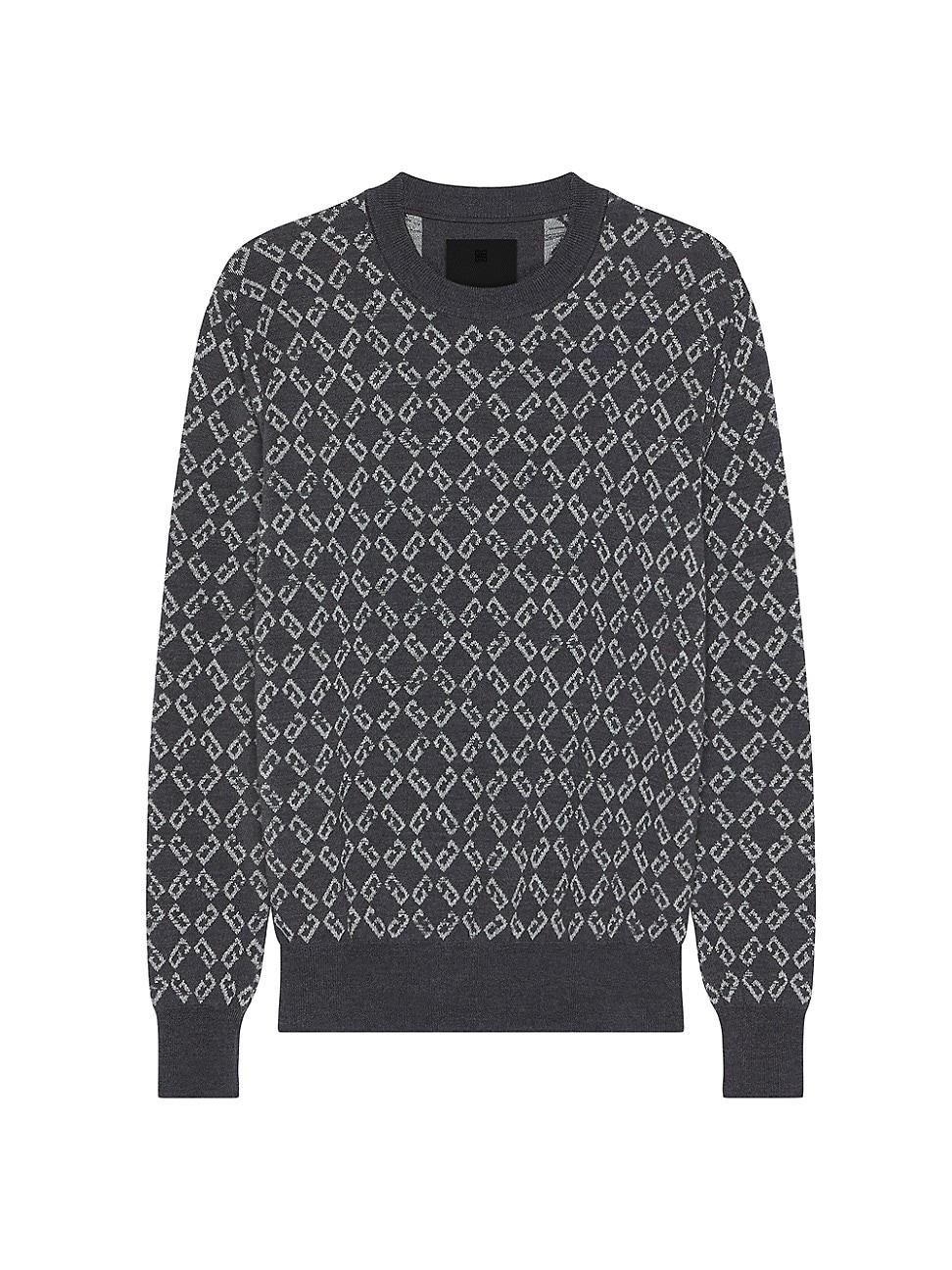 Mens Allover Monogram Sweater Product Image