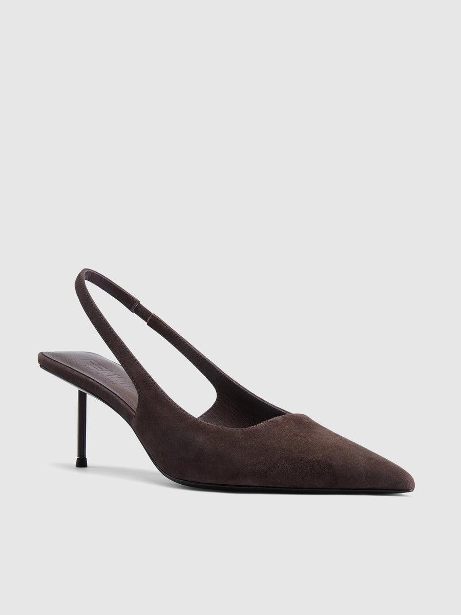 G55 Slingback - Suede Coco Product Image