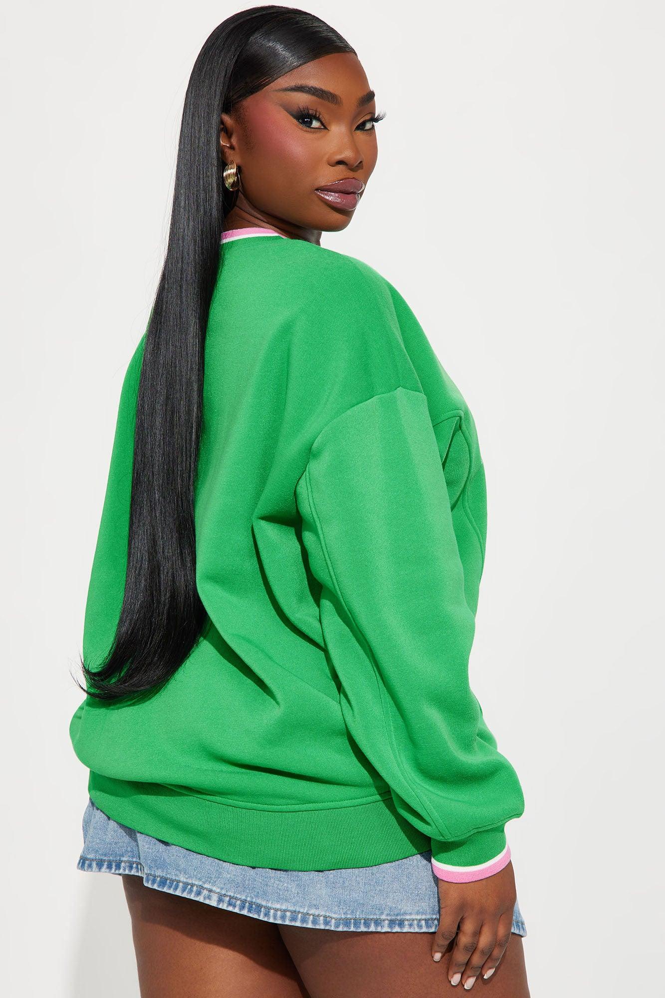 Brooklyn Athletic Sweatshirt - Kelly Green Product Image