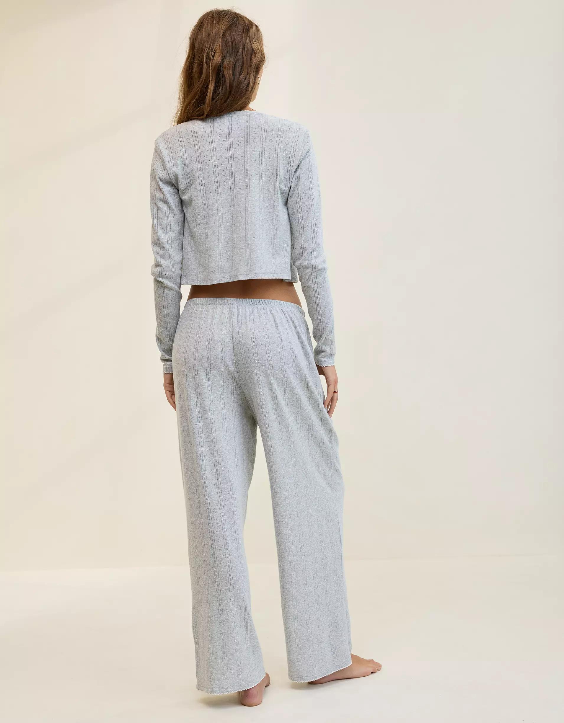 Aerie Off-Duty Pointelle Trouser PJ Product Image