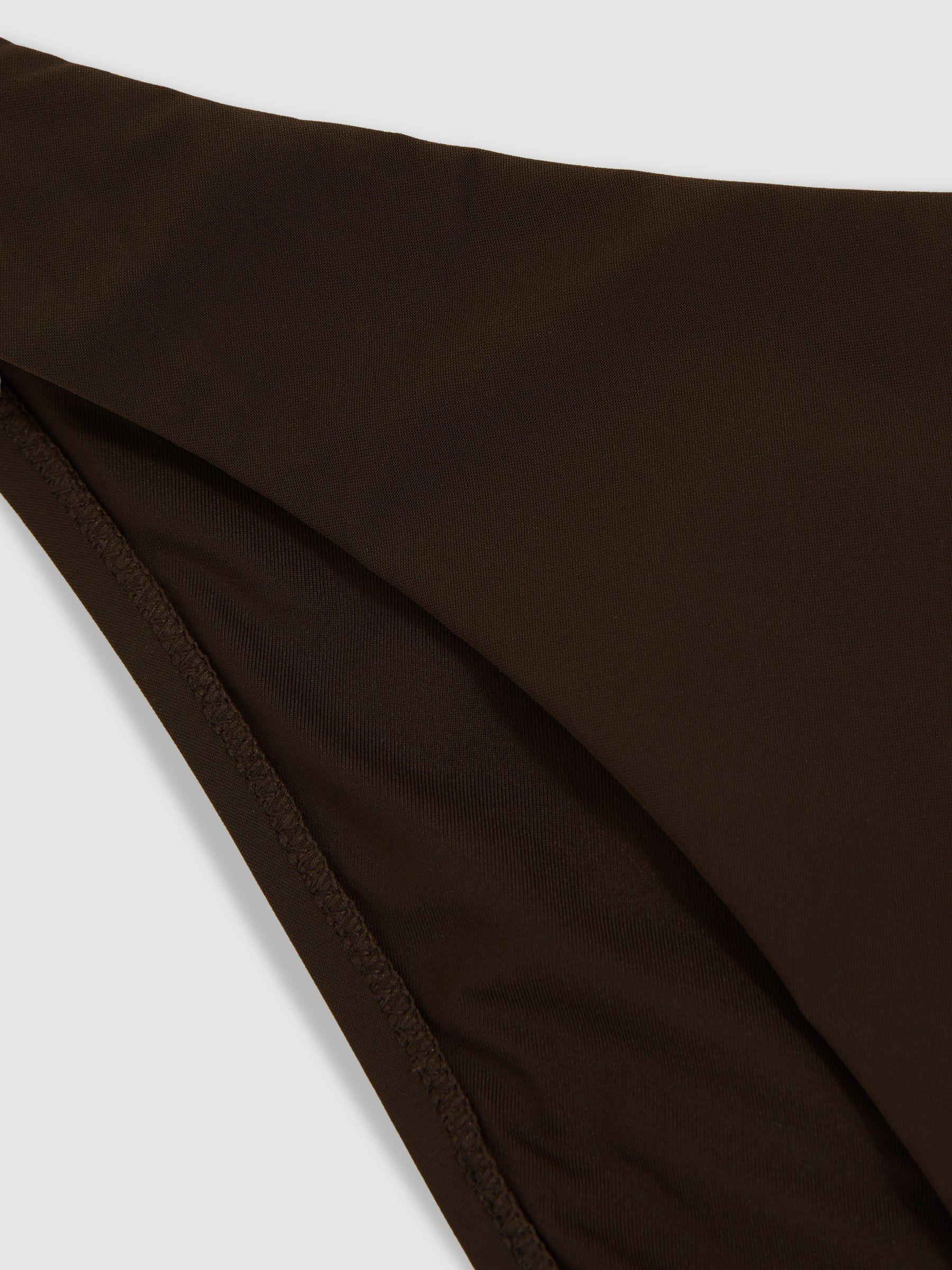 High Cut Bikini Bottoms in Chocolate Product Image