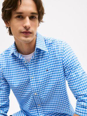 Regular Fit Gingham Oxford Shirt Product Image