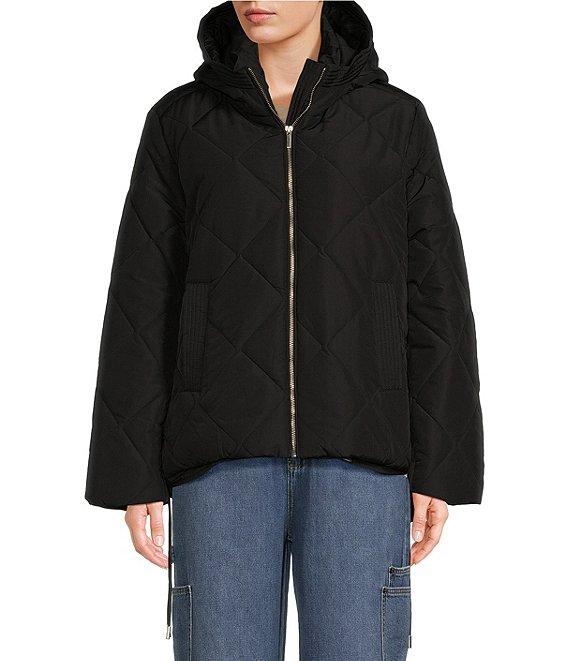 GB Quilted Puffer Hooded Jacket Product Image