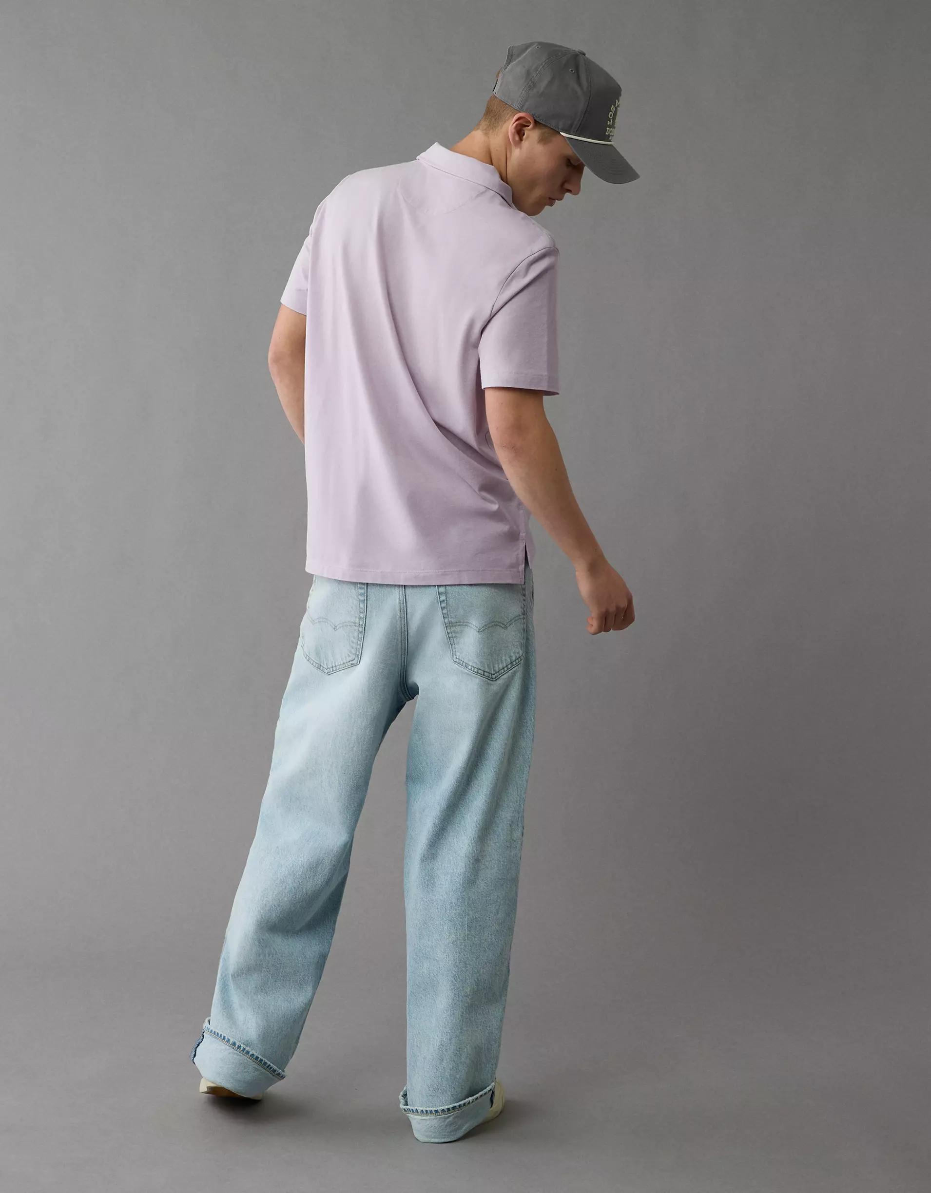 AE 24/7 Club Logo Polo Shirt Product Image