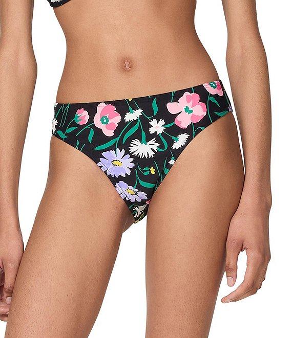kate spade new york Spring Bouquet High Cut Leg Hipster Swim Bottom Product Image