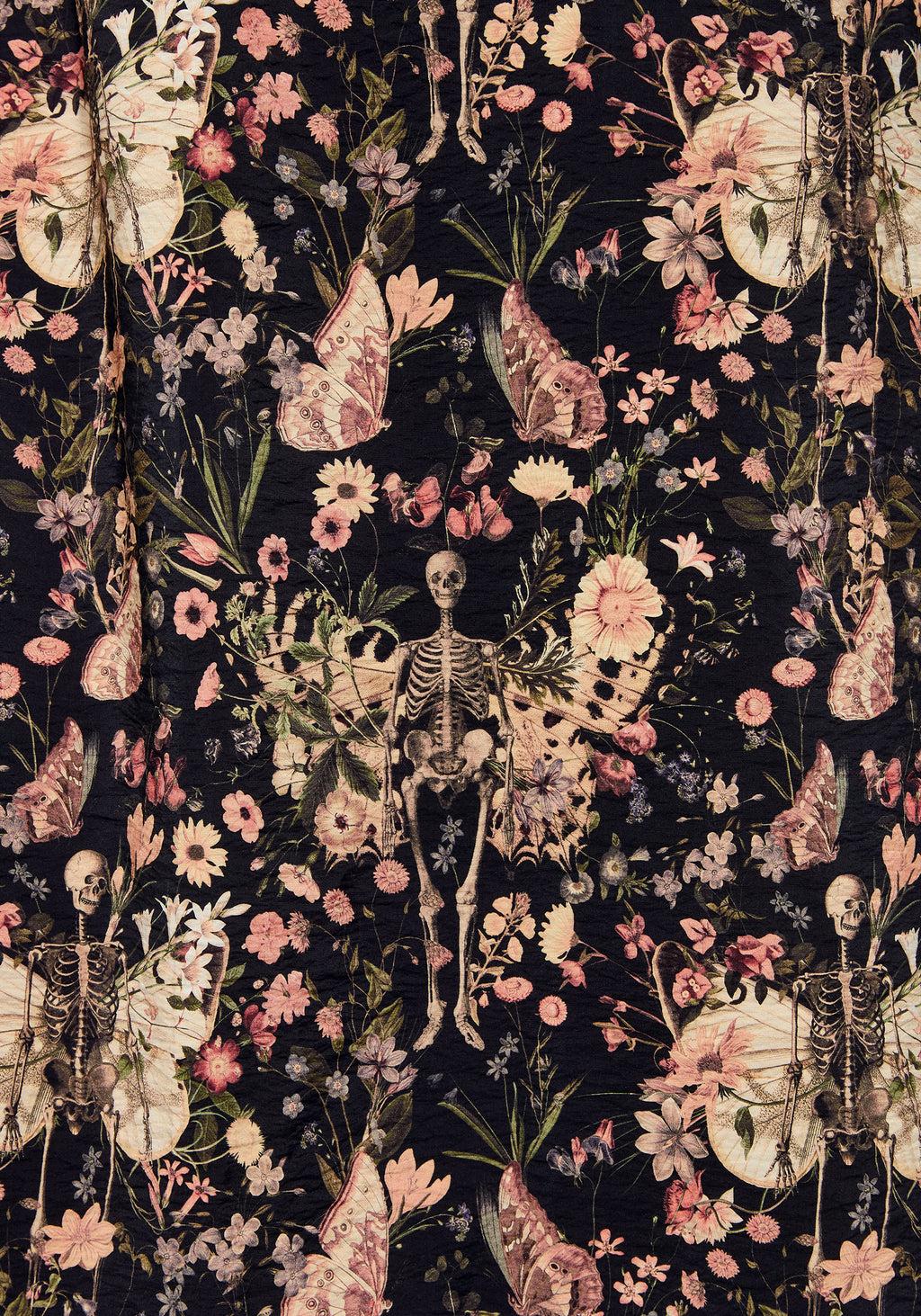 Pixie Floral Print Tie Front Maxi Dress Product Image