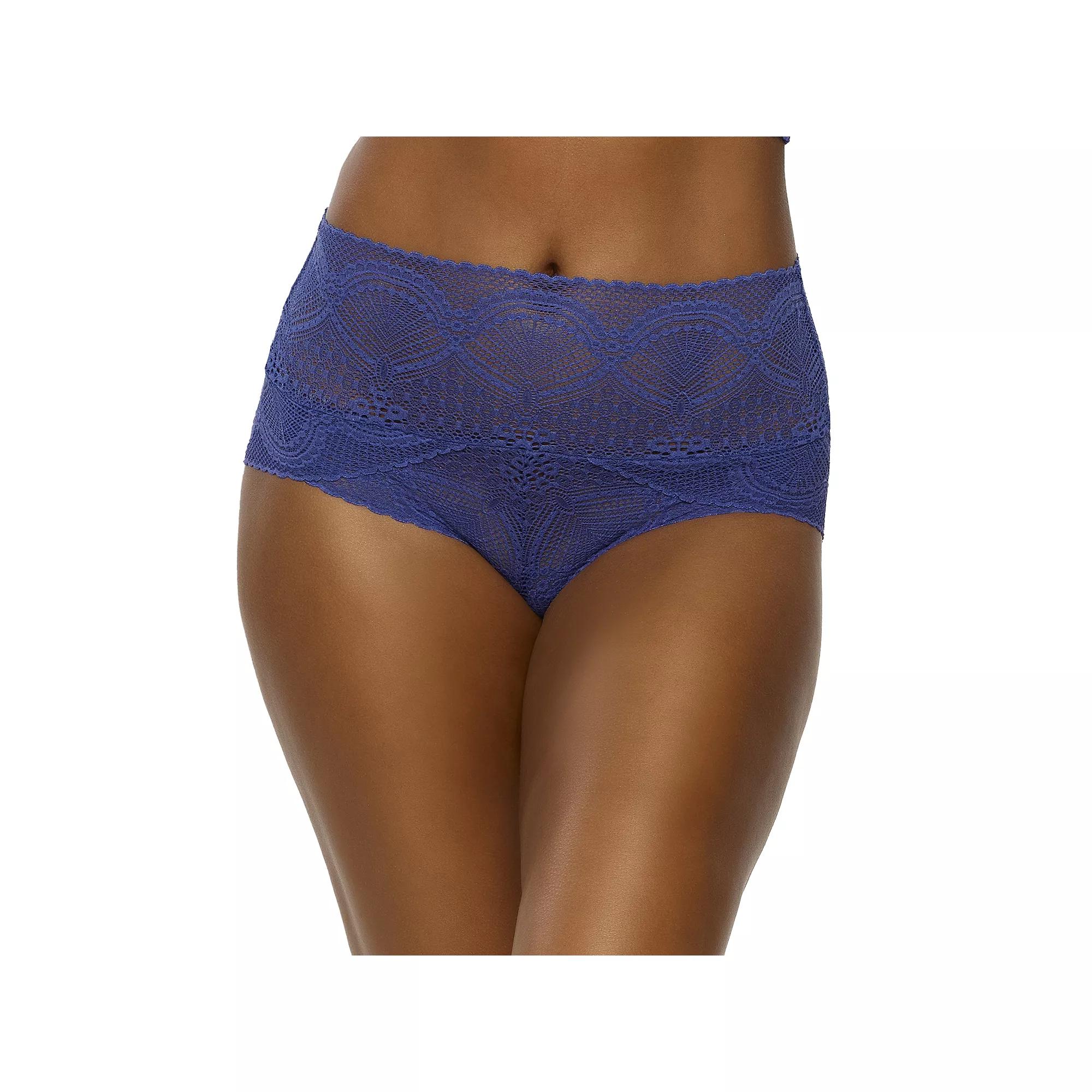 Women's Jezebel Finesse Modern High-Cut Brief Panty 670103, Size: Small-Medium, Topaz Product Image