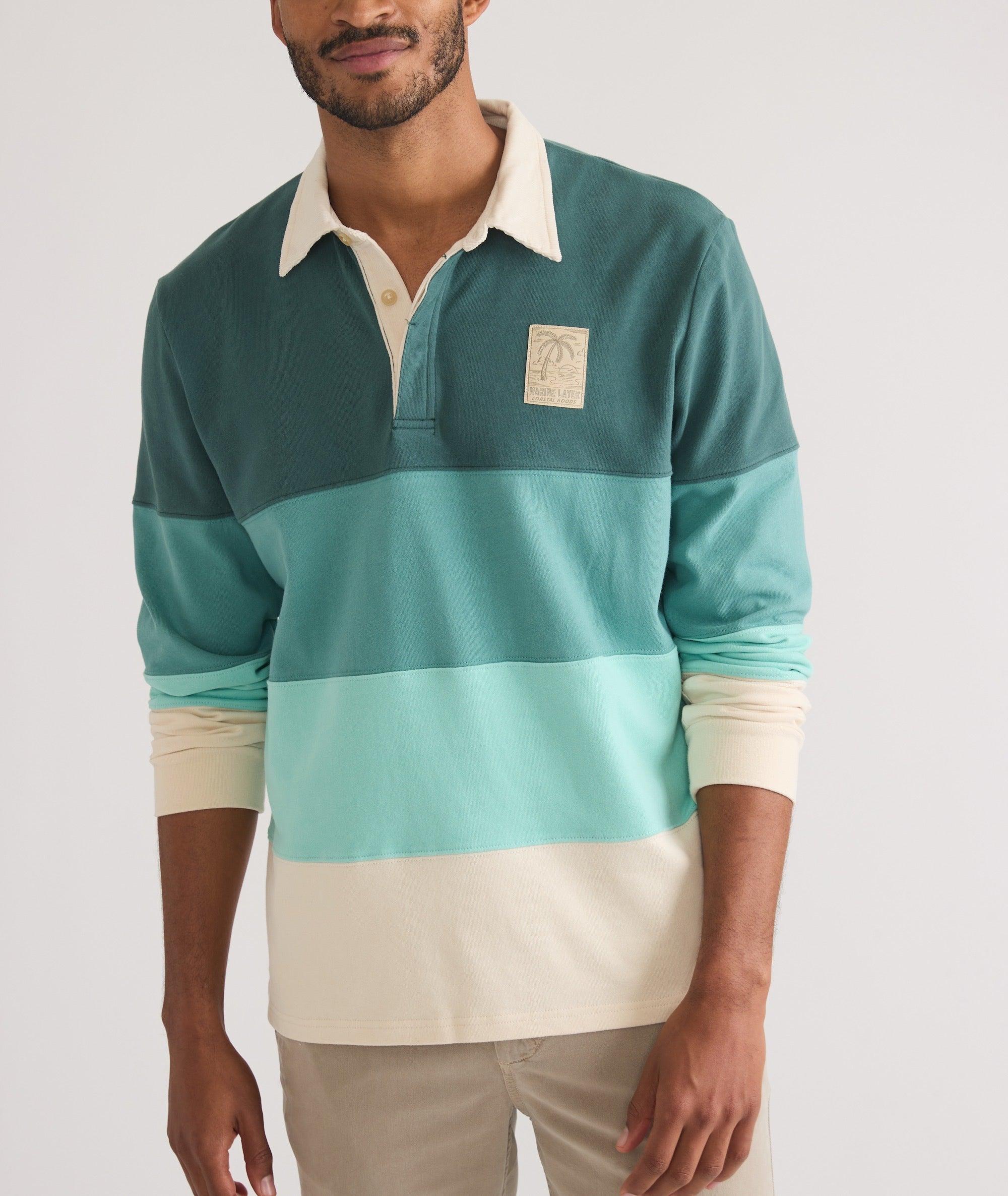 Brushed Jersey Rugby Polo Product Image