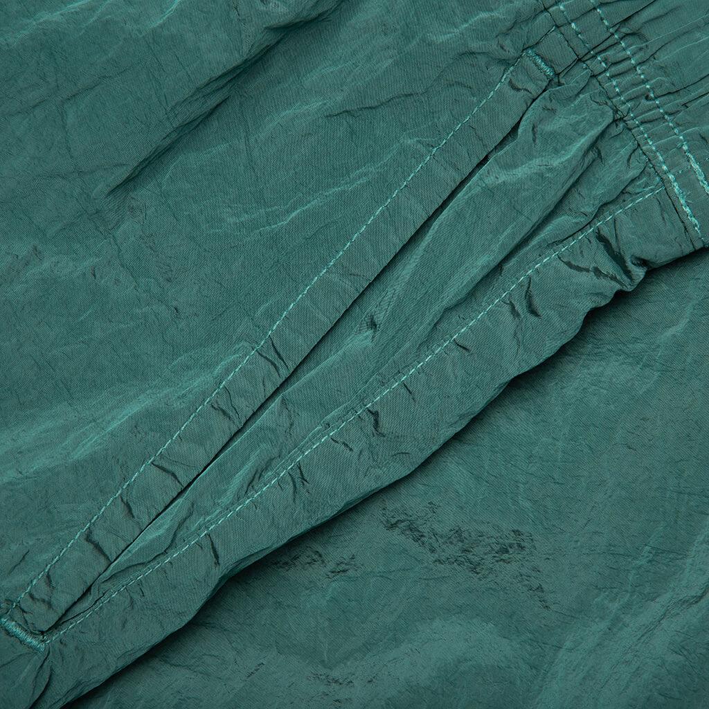 Nylon Metal Shorts - Turquoise Male Product Image