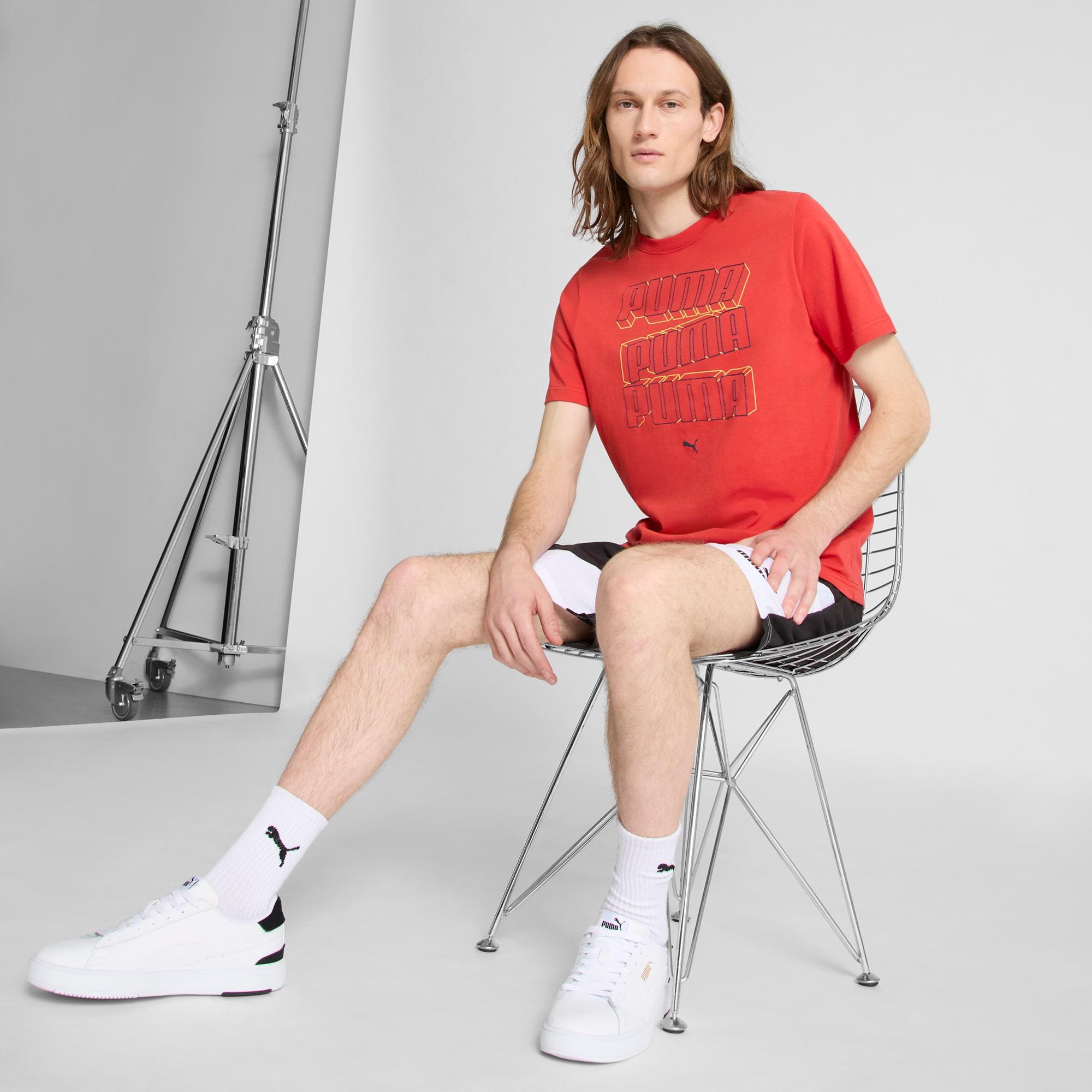 ESS Stacked Logo Men's Tee Product Image