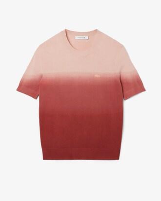 Short Sleeved Ombré Effect Sweater Product Image