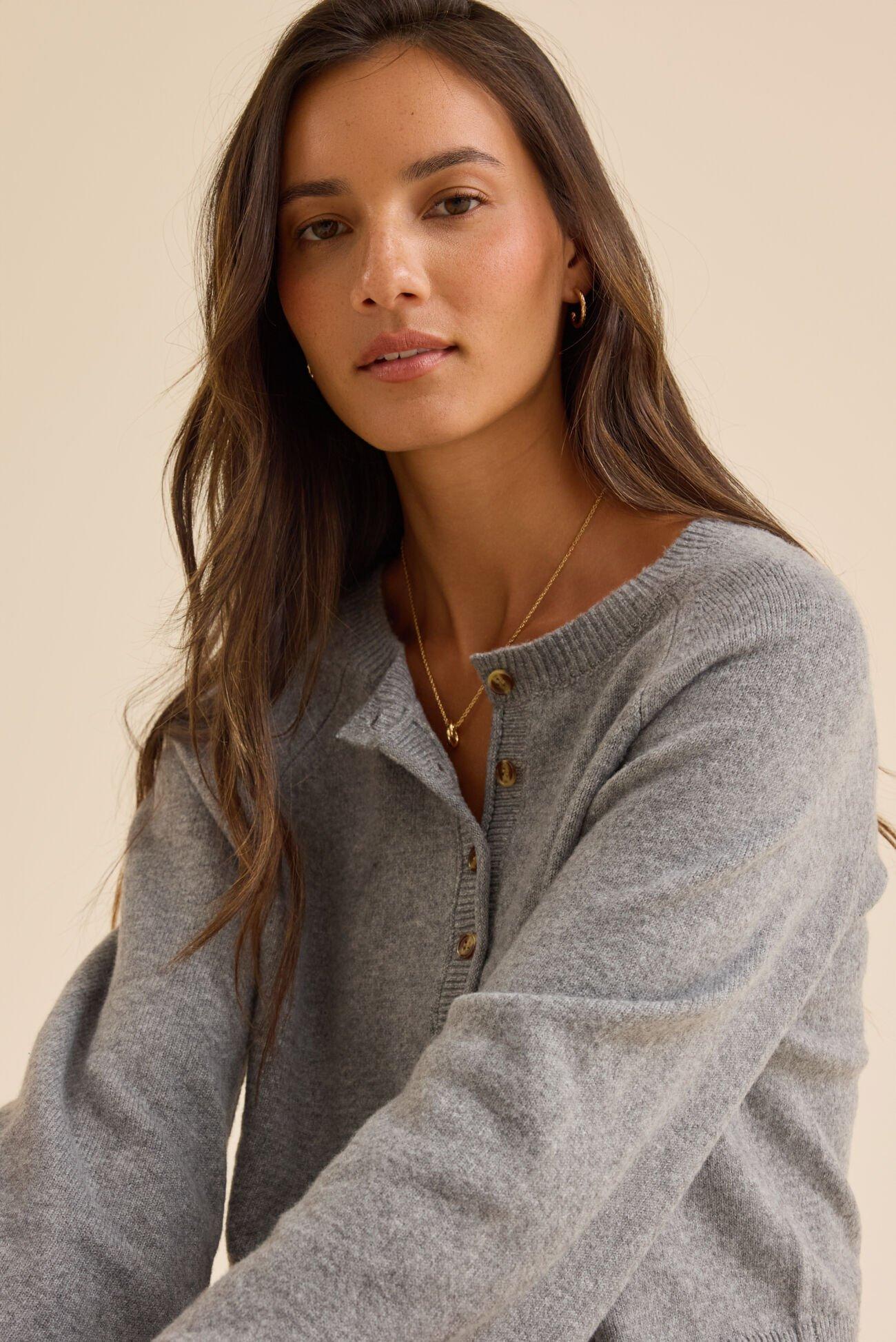 Louanne Crew Henley Product Image