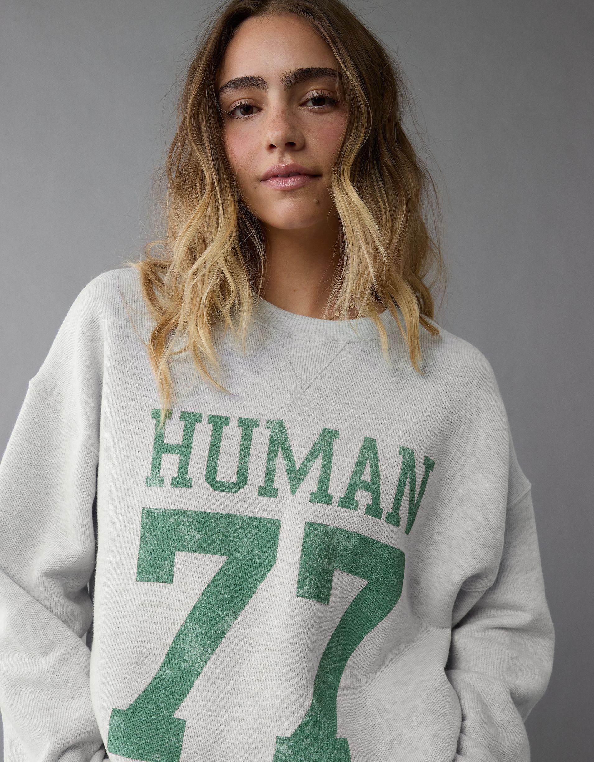 AE Relaxed Fit Pride Graphic Sweatshirt Product Image