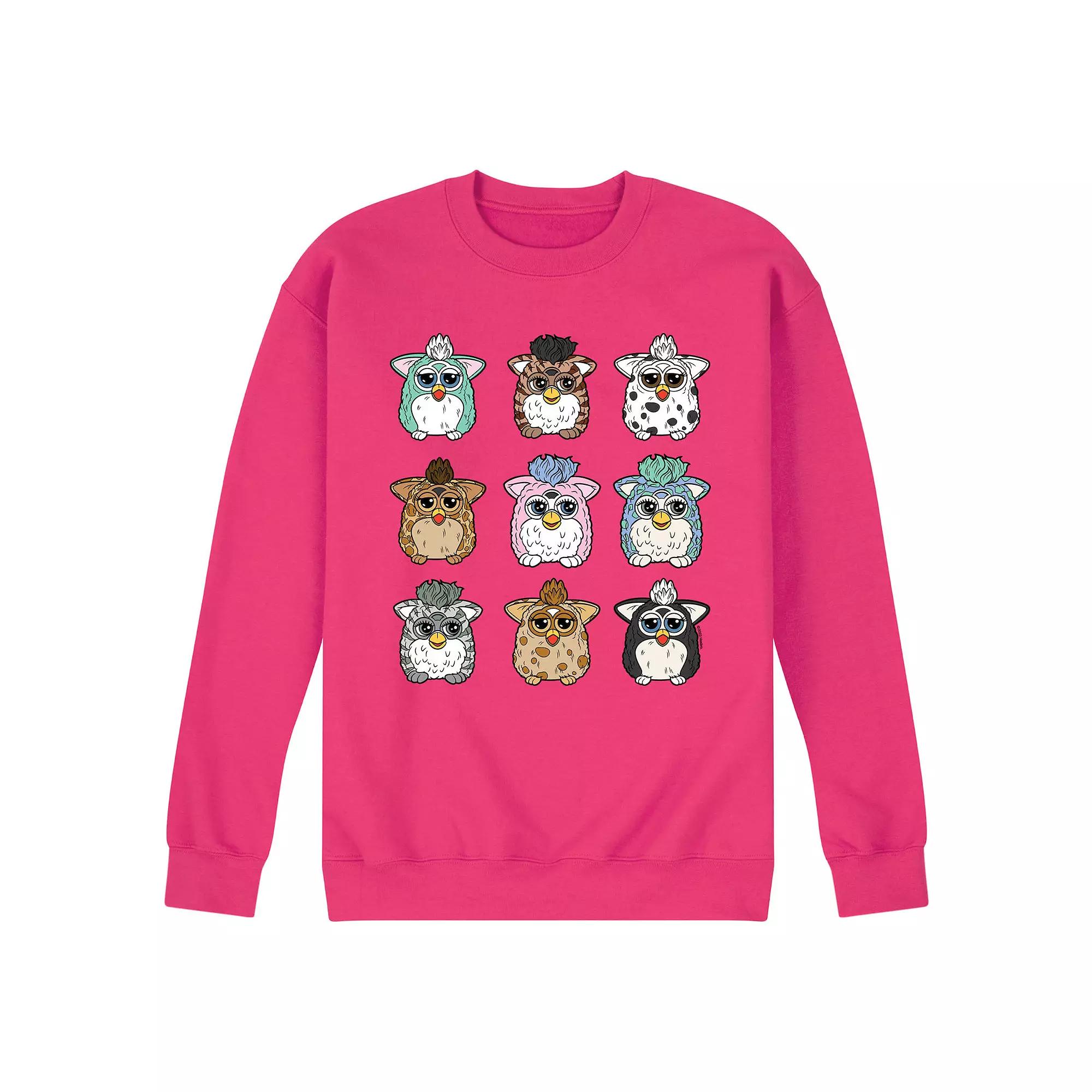 Men's Furby Grid Fleece Sweatshirt,  Product Image