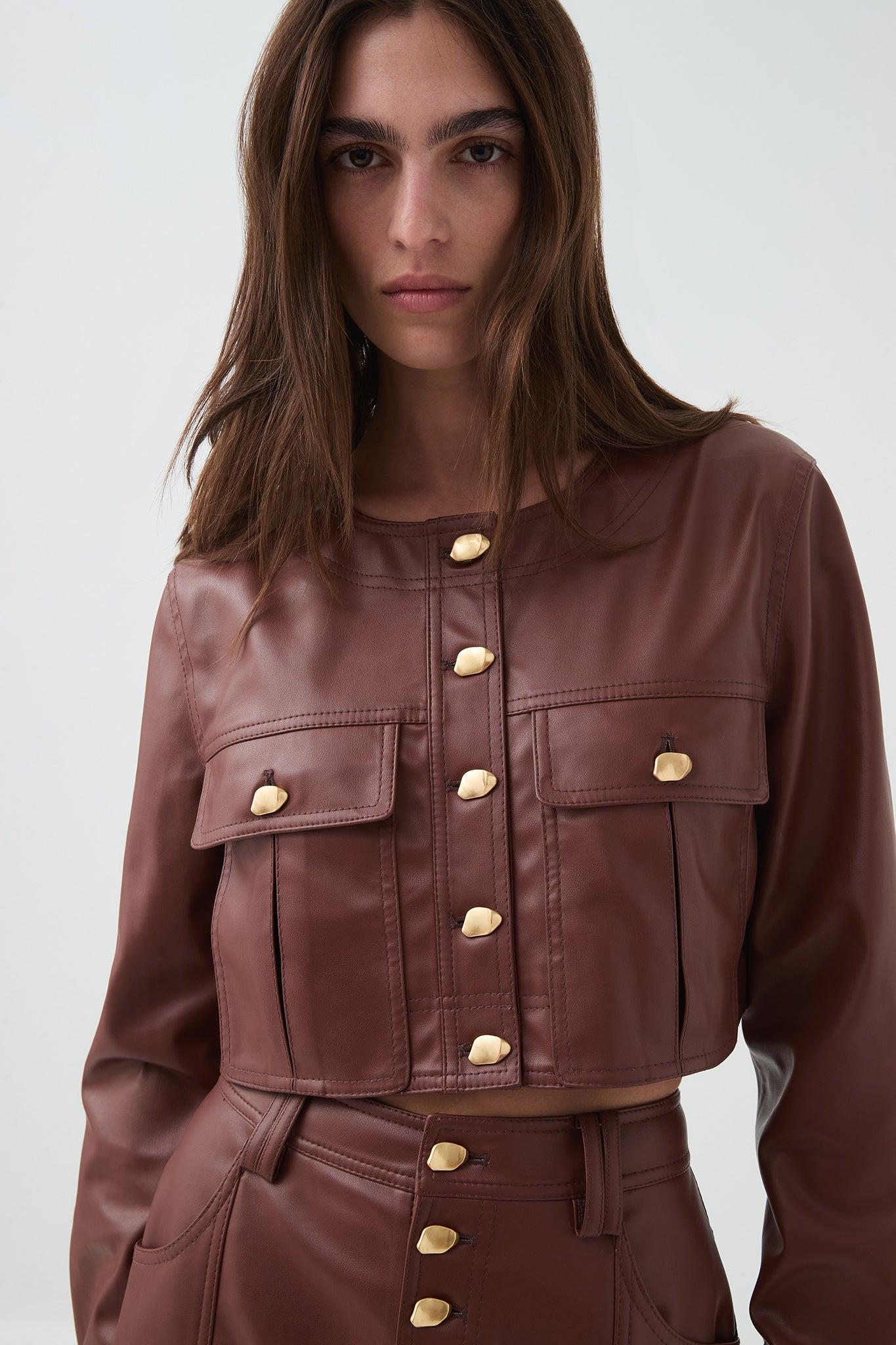 Sarina Cropped Jacket Product Image