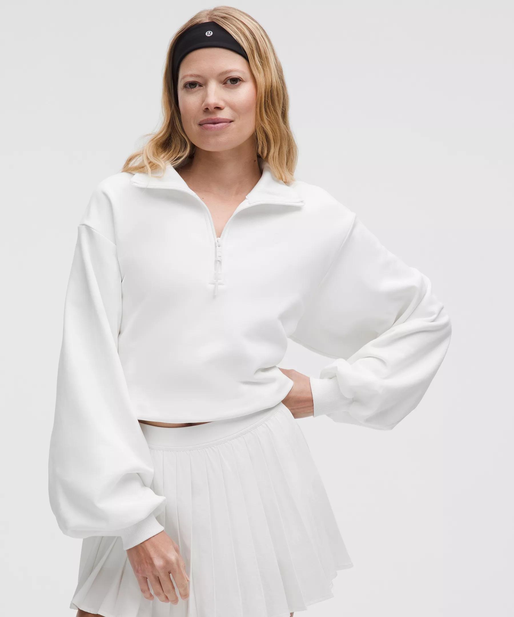 Cotton Terry Tennis Half Zip Product Image