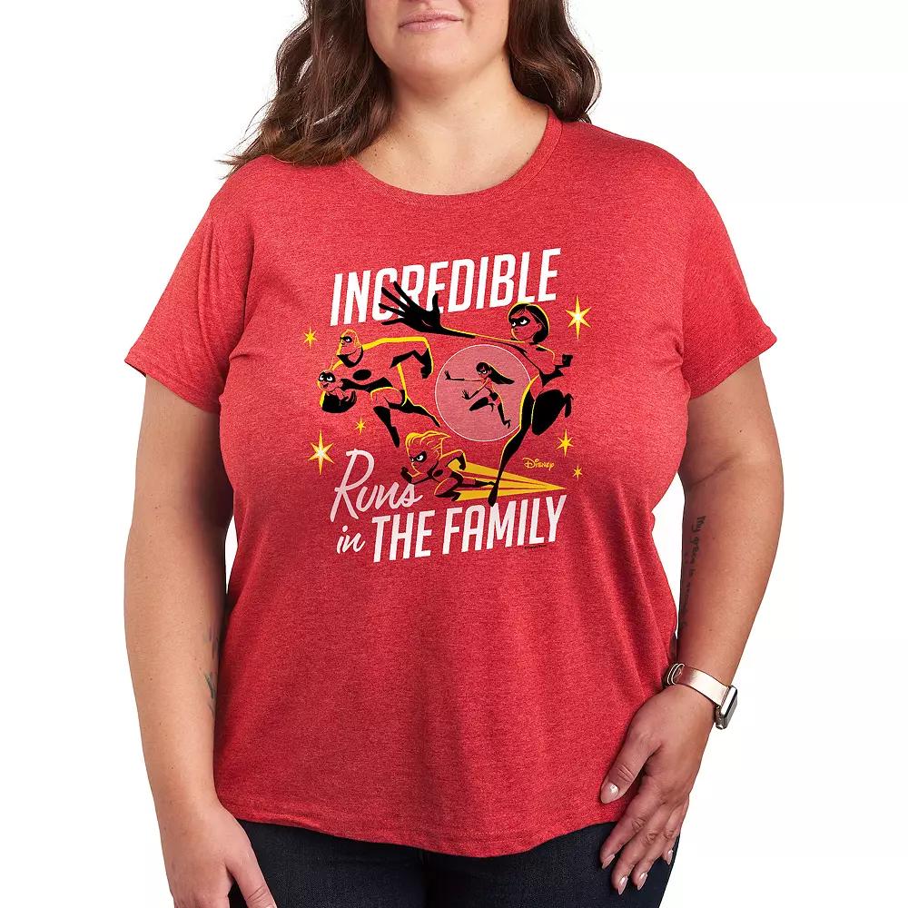Disney / Pixar's The Incredibles Plus Family Graphic Tee, Women's,  Product Image