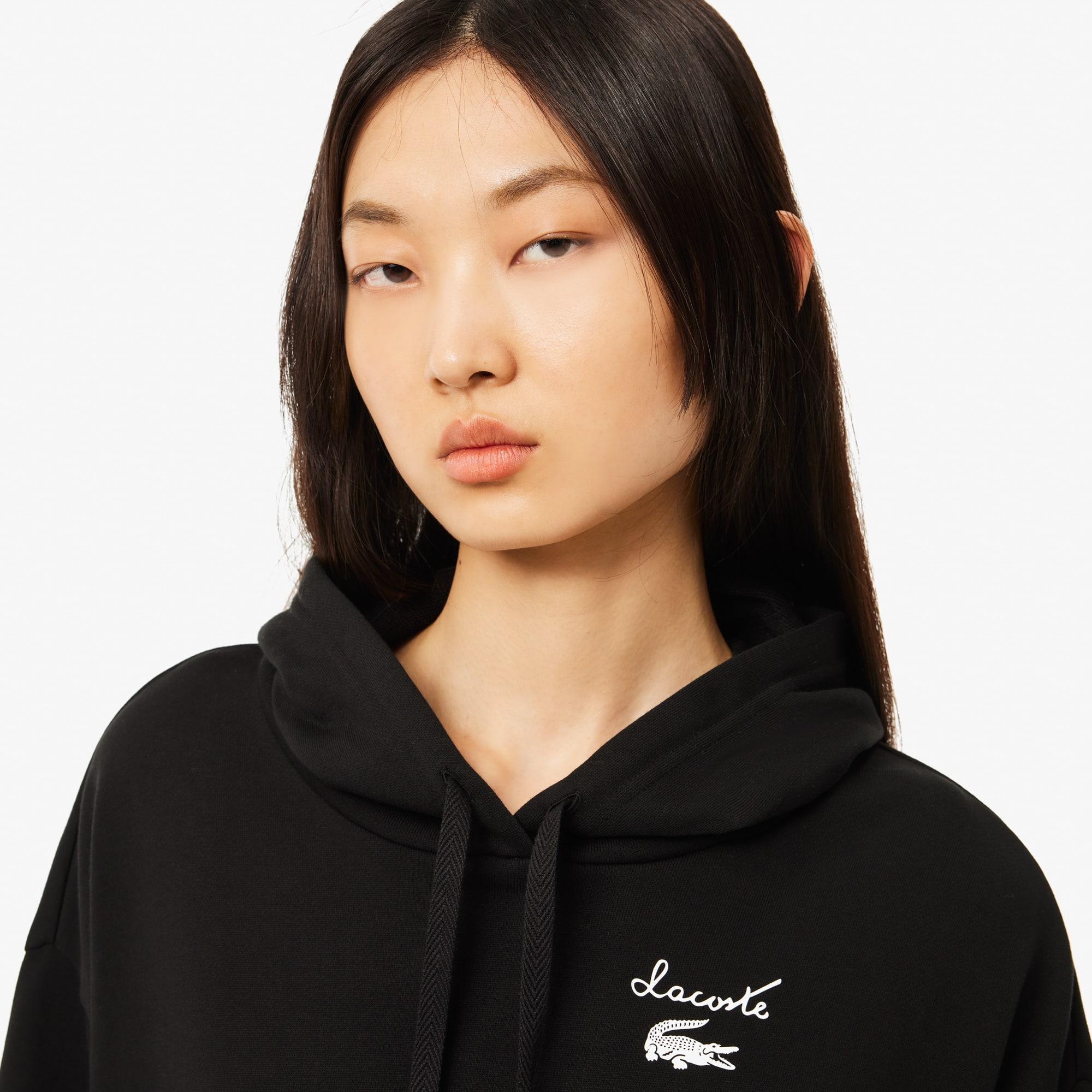 Women's Oversized Fleece Sweatshirt Dress Product Image