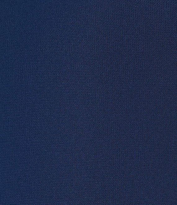 Antonio Melani Harper Matte Jersey Mock Neck Dropped Cap Sleeve Midi Sheath Dress Product Image