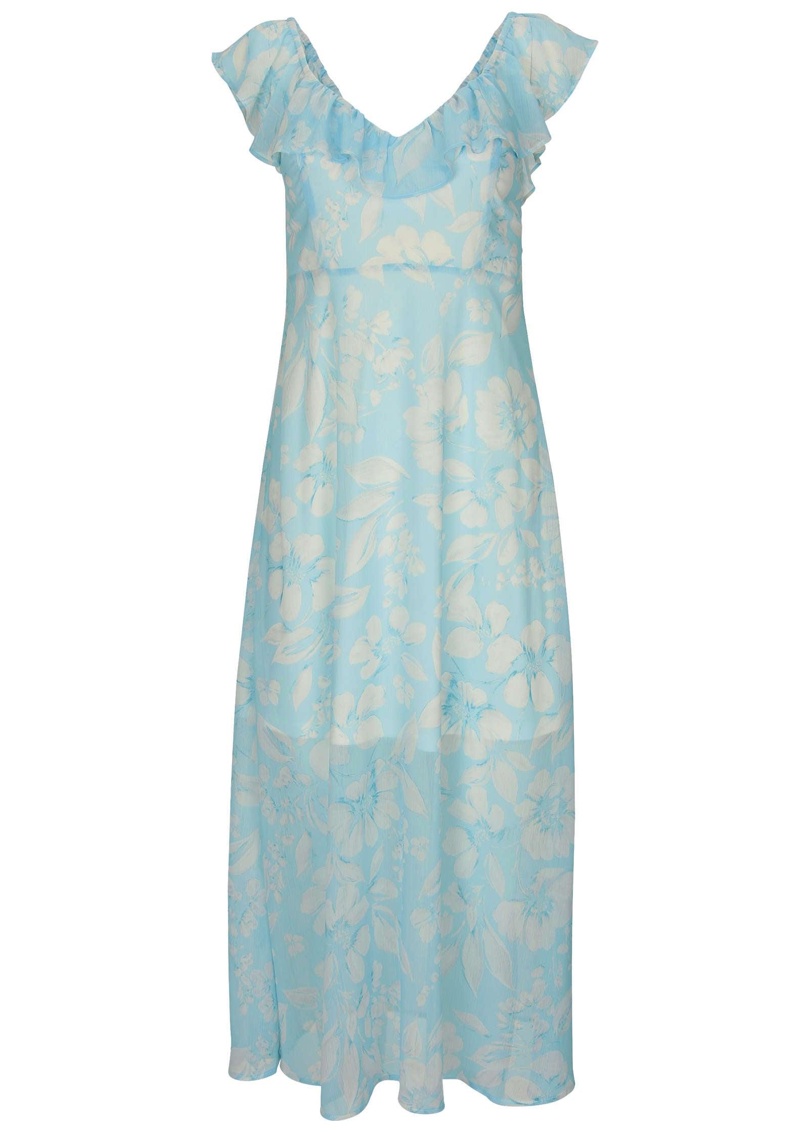 Off-The-Shoulder Maxi Dress - Dancing Whimsy Floral Product Image