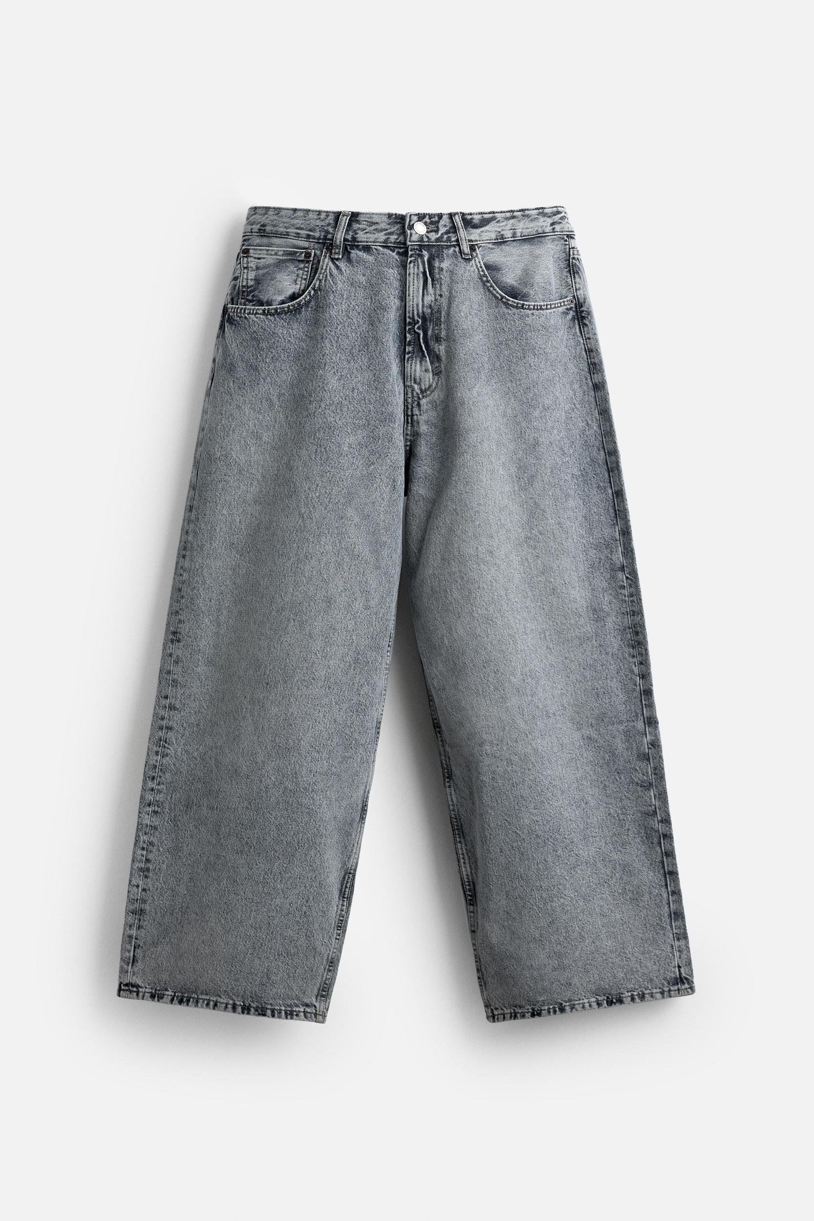 WIDE BAGGY FIT JEANS Product Image