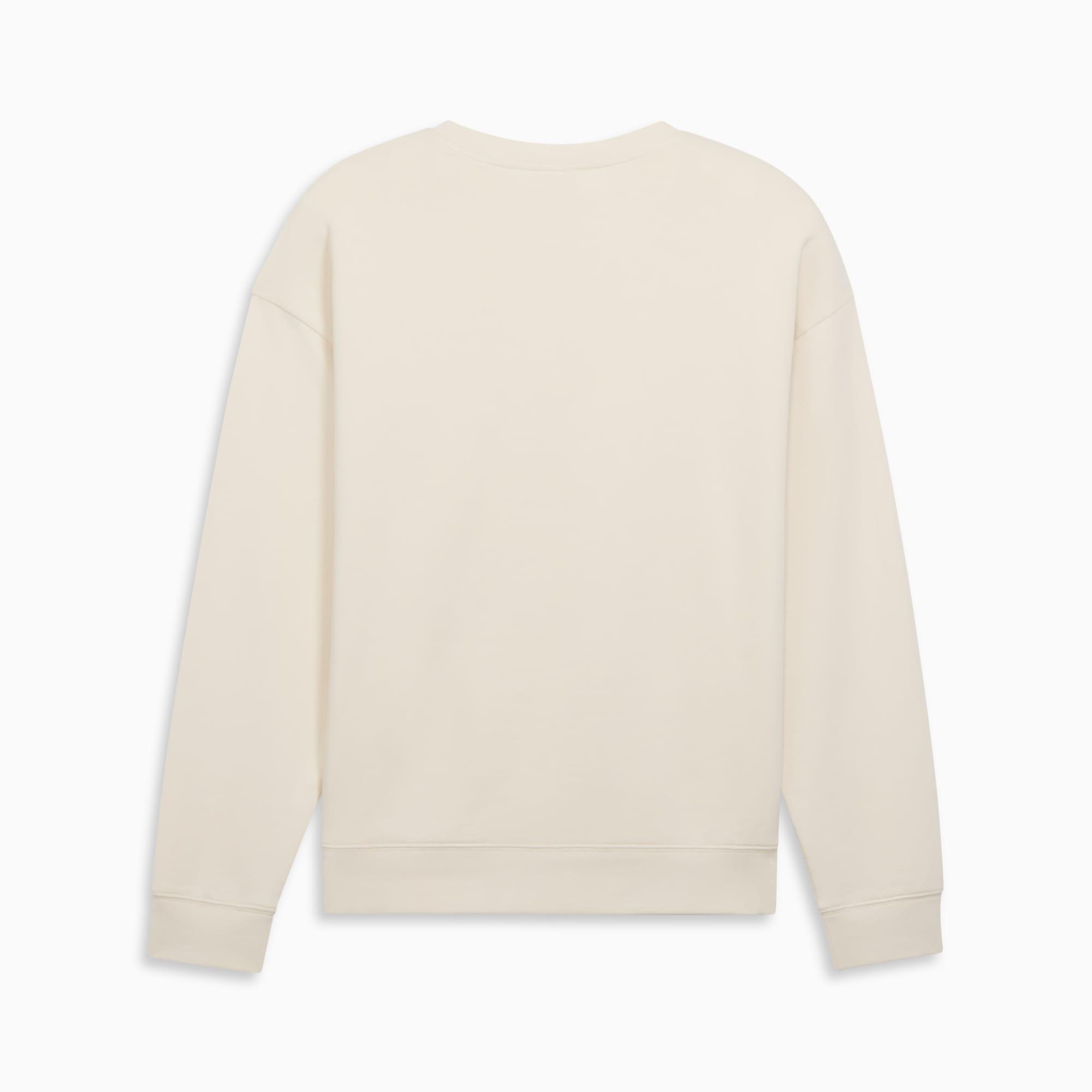PUMA Essentials Elevated Women's Comfort Crew Sweatshirt Product Image