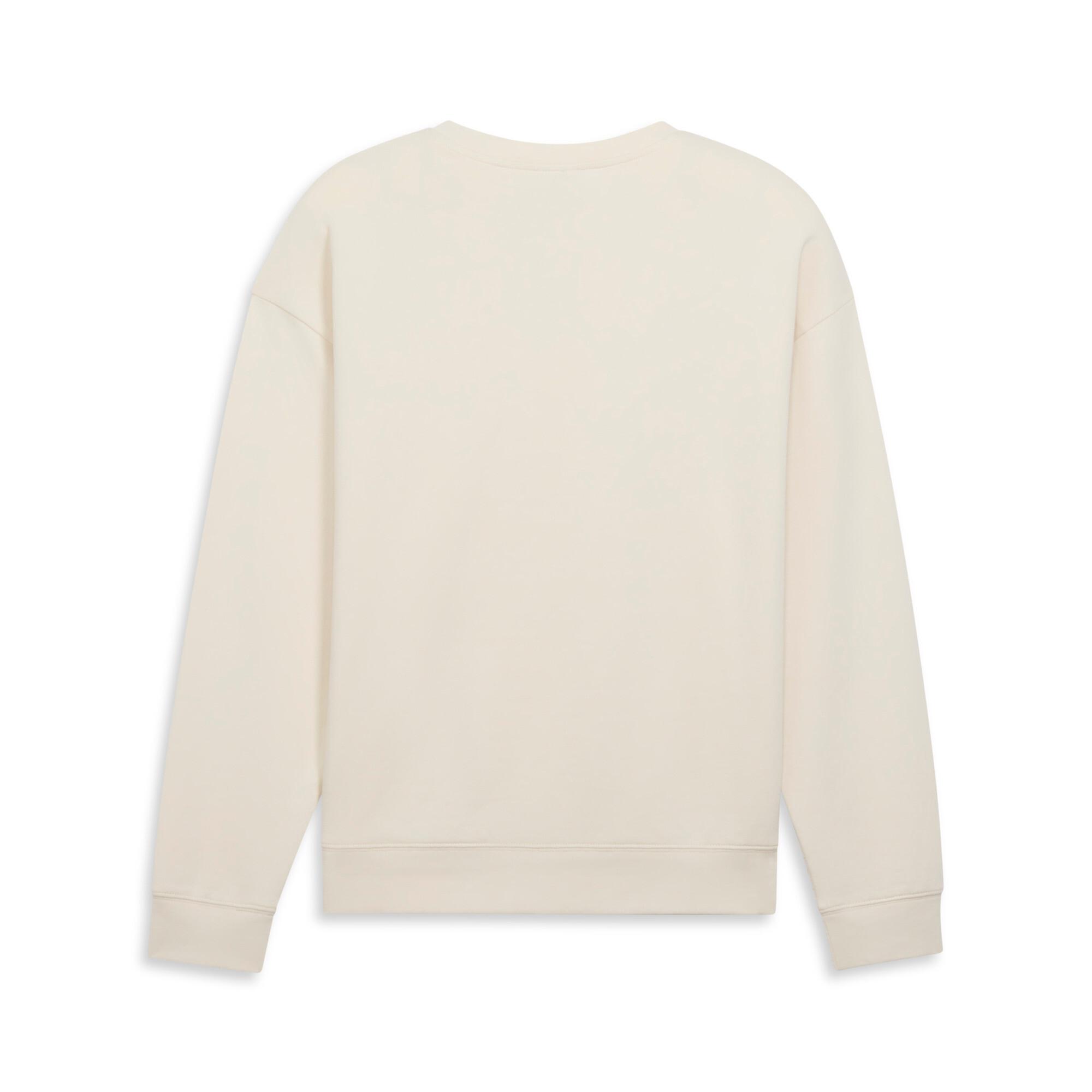 PUMA Essentials Elevated Women's Comfort Crew Sweatshirt Product Image