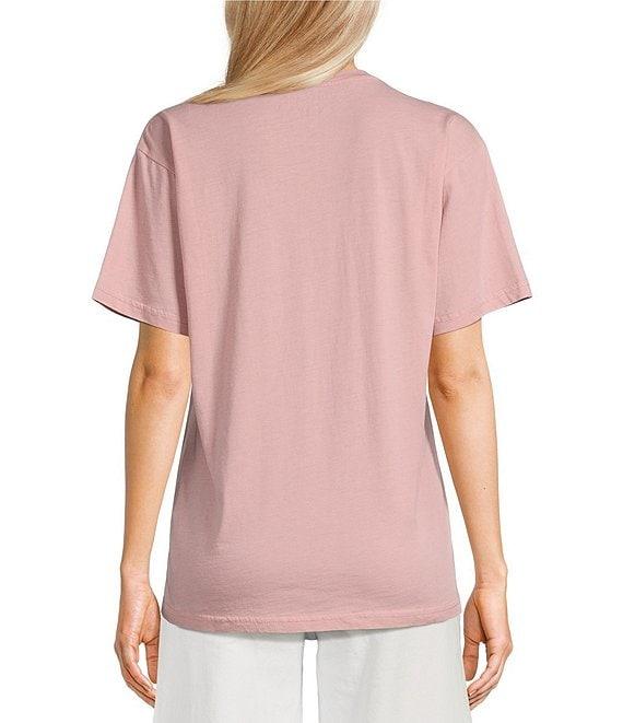 Ariat Burnout Jersey Western Crew Neck Short Sleeve T-Shirt Product Image