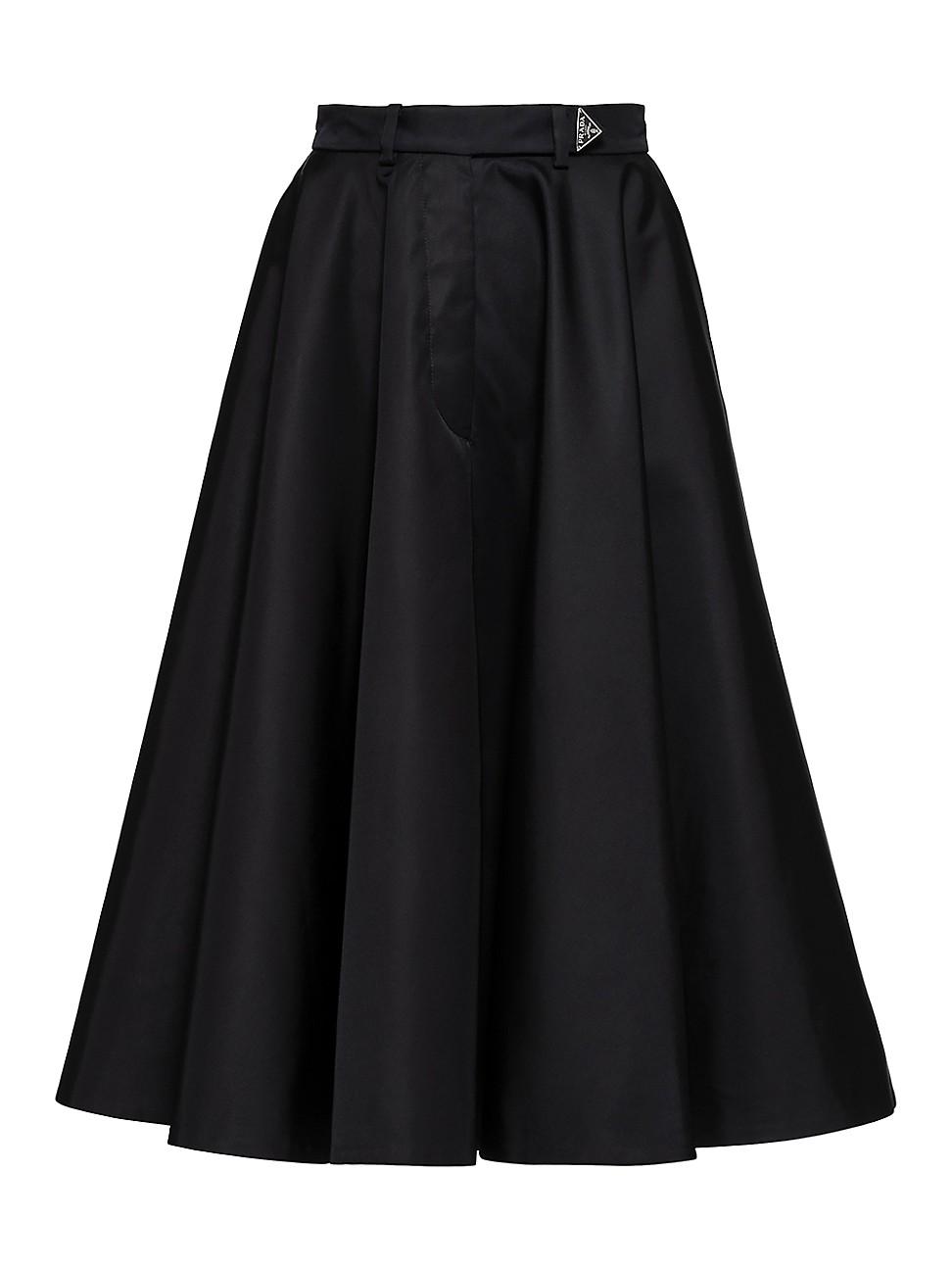 Womens Re-Nylon Pleated Skirt Product Image
