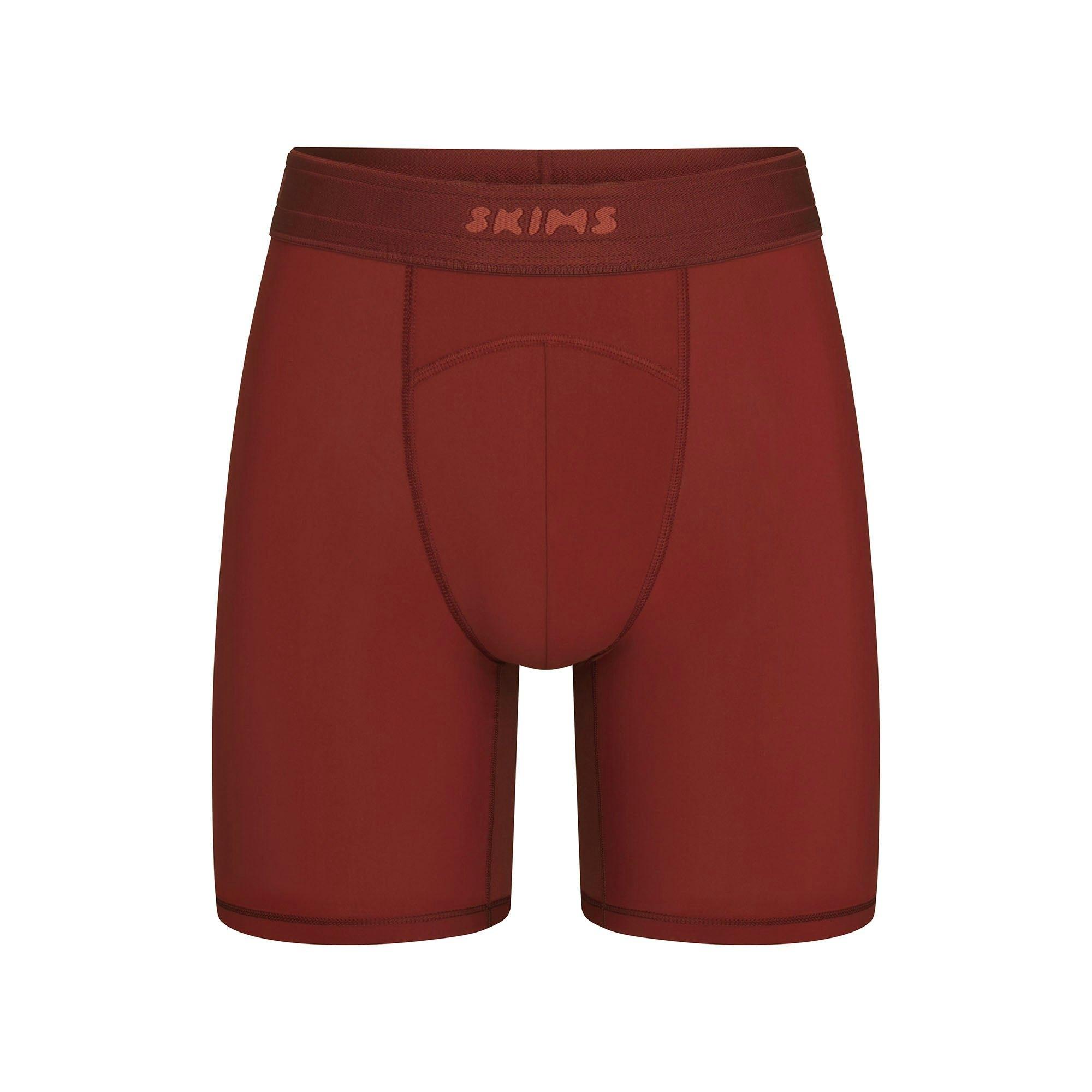 SKIMS SPORT MENS 7" BOXER BRIEF | SANGRIA Product Image