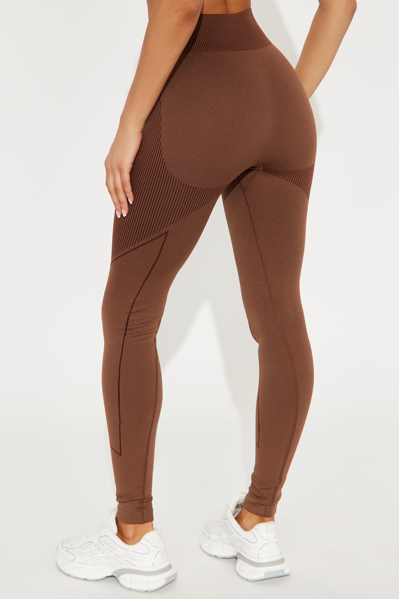 Your Next Move Seamless Active Legging - Mocha Product Image
