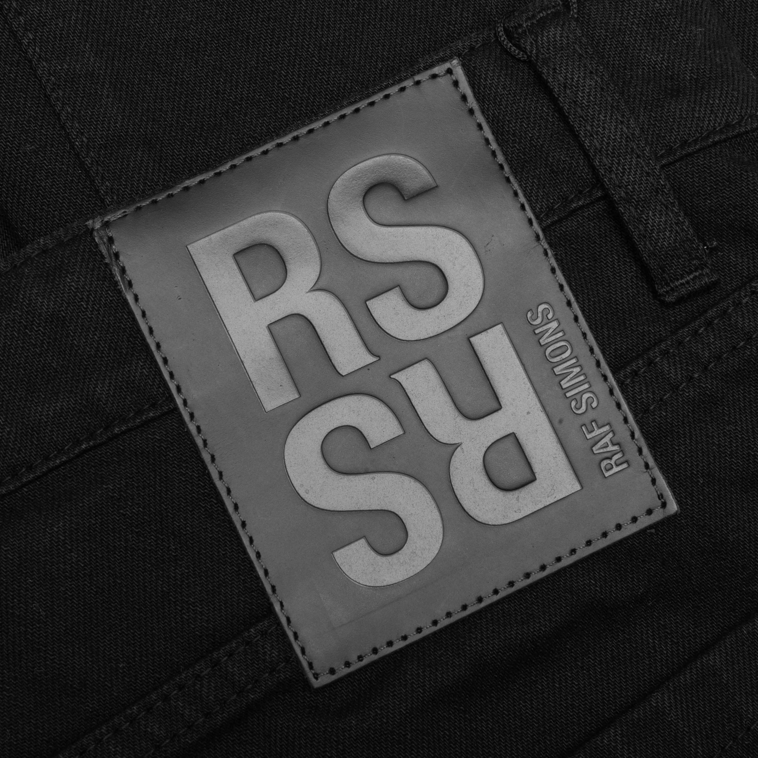 Slim Fit Denim Pants - Black Male Product Image