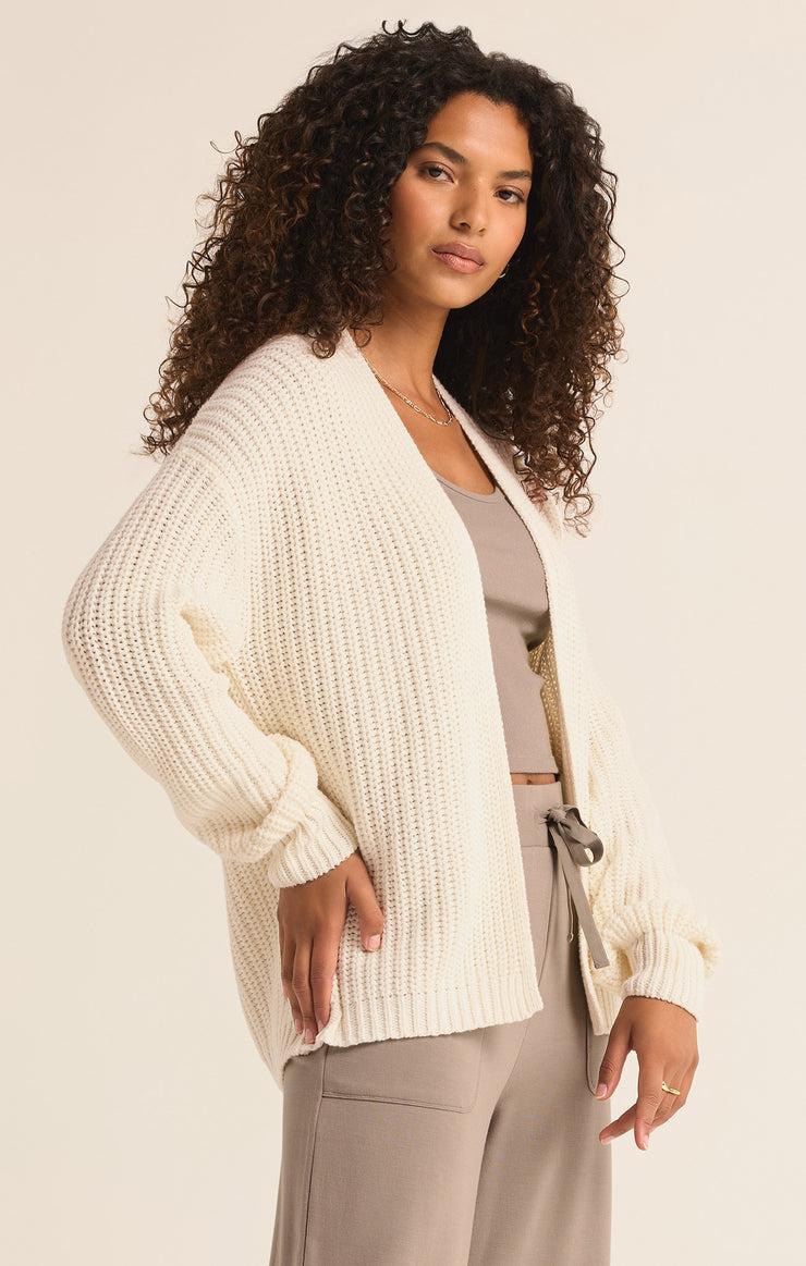 SUTTON RIB CARDIGAN Product Image