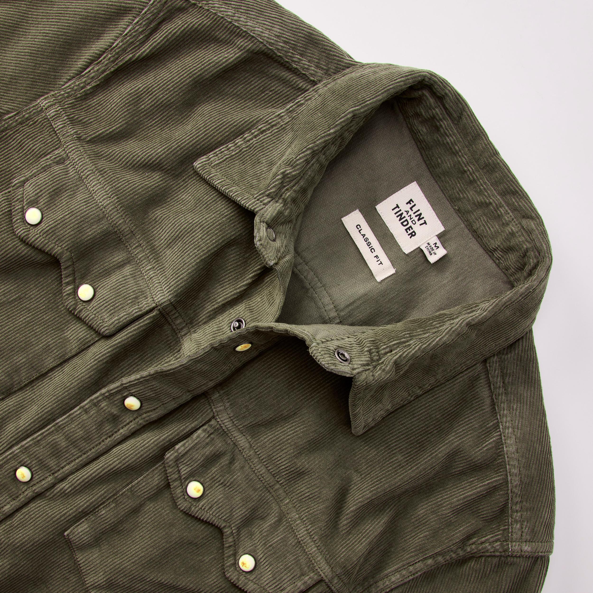 Corduroy Western Shirt Product Image