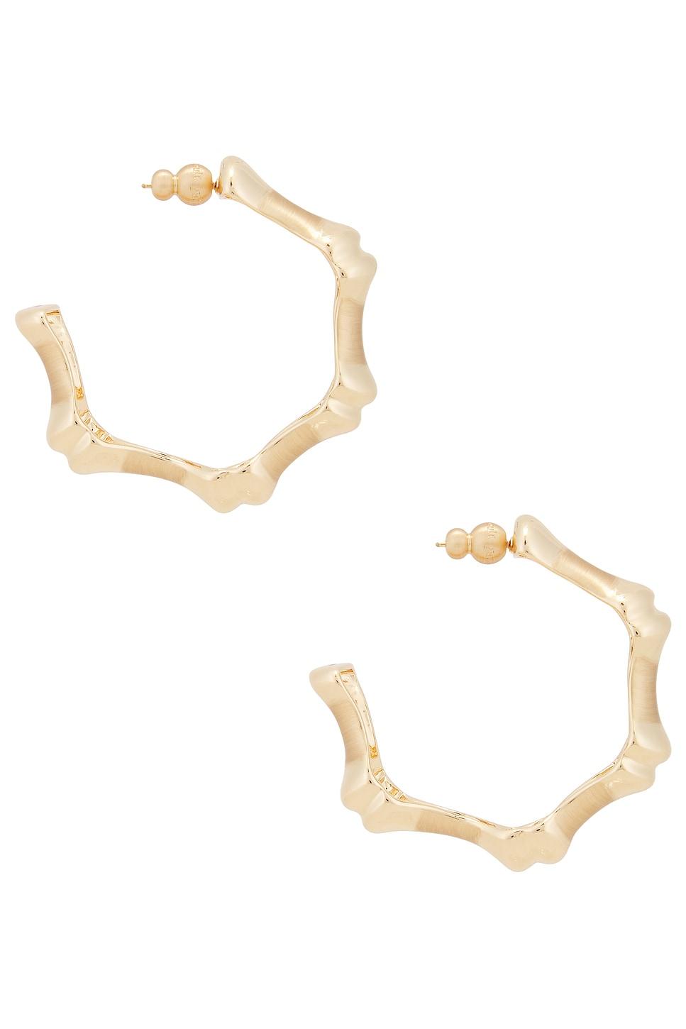 Bambu Hoop Earrings Cult Gaia Product Image